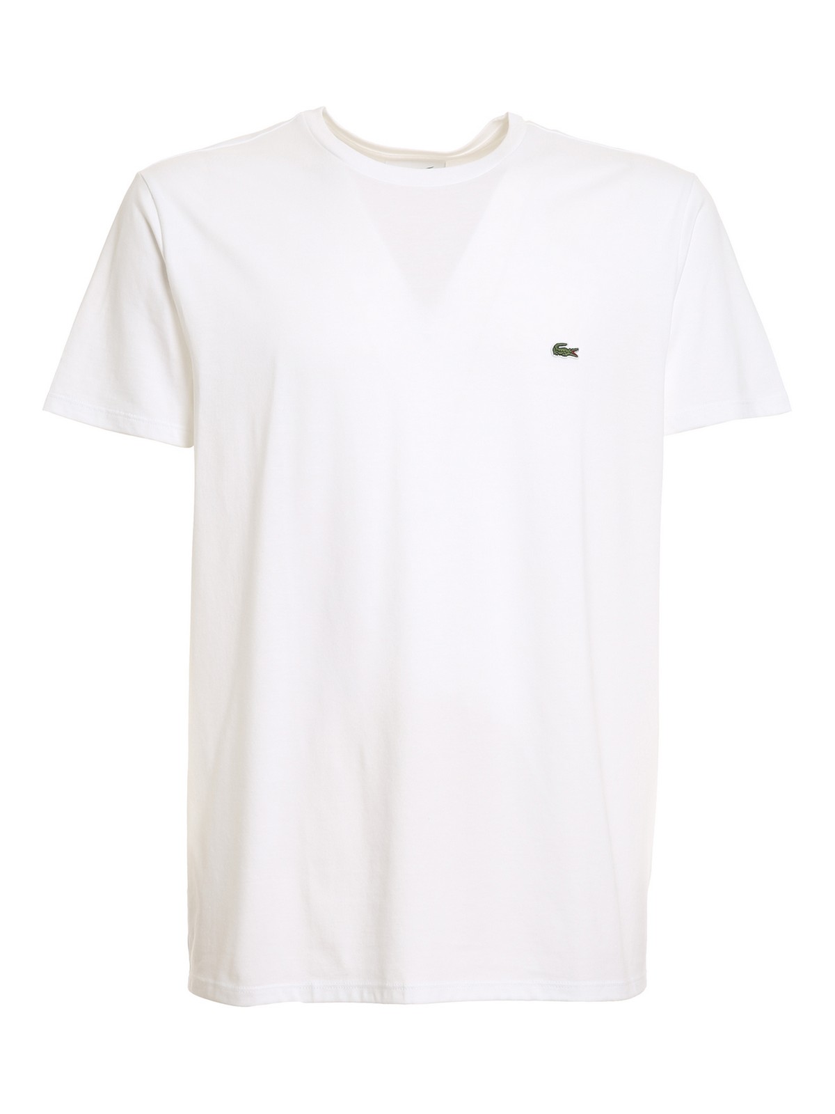 Lacoste Branded T-shirt In White