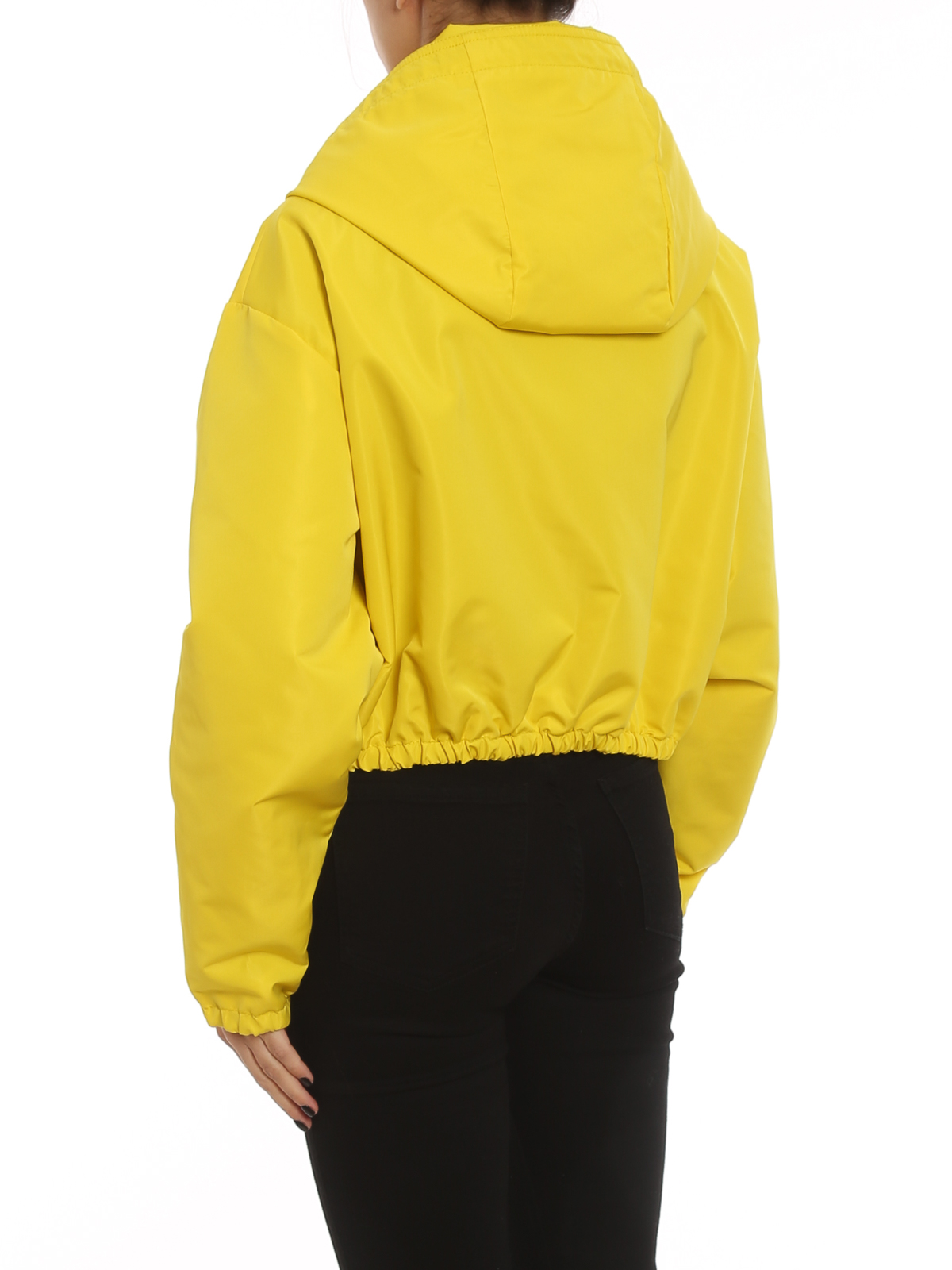 Shop Stella Mccartney Hooded Jackets In Yellow