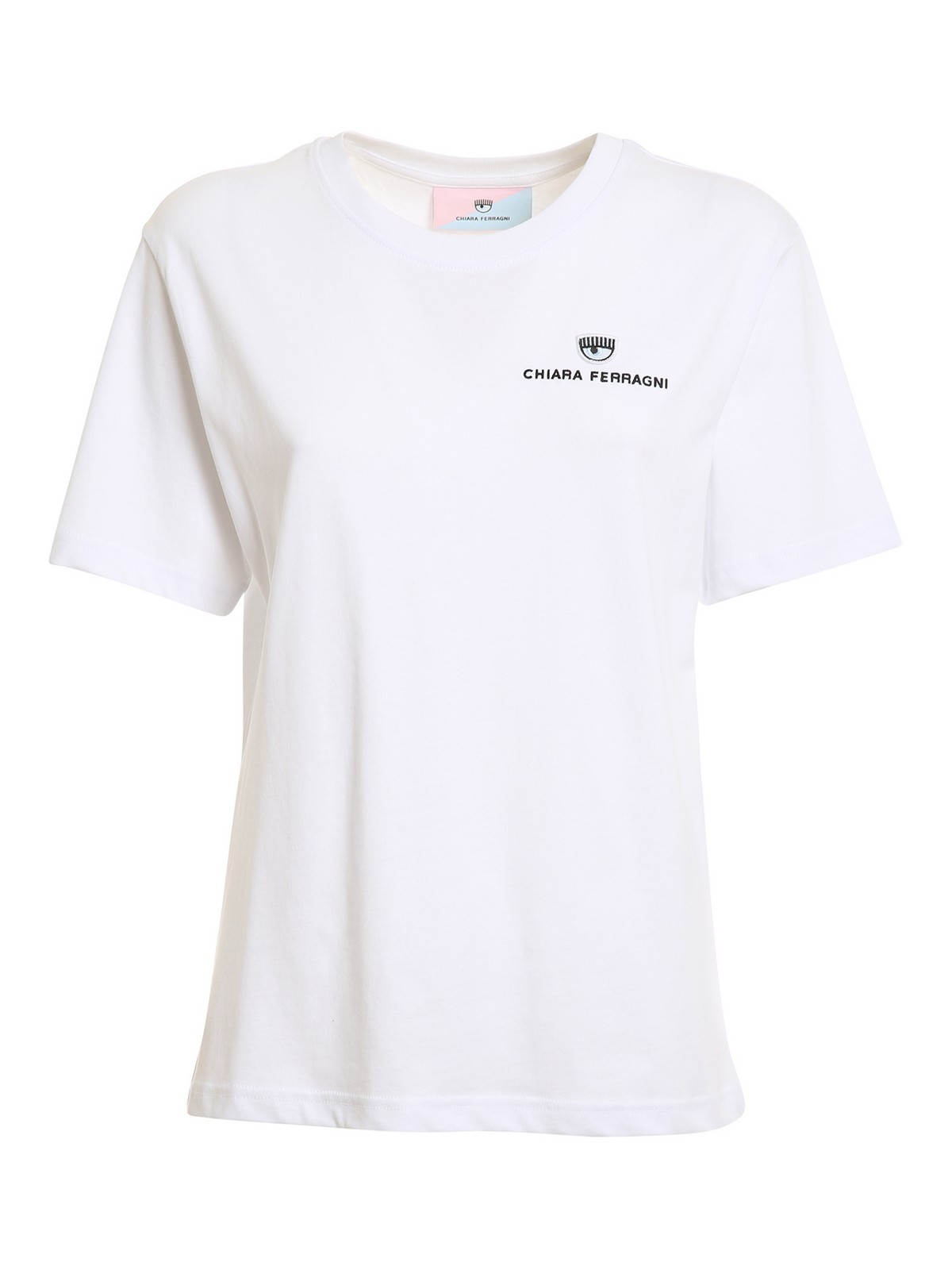 Chiara Ferragni Branded T-shirt In White