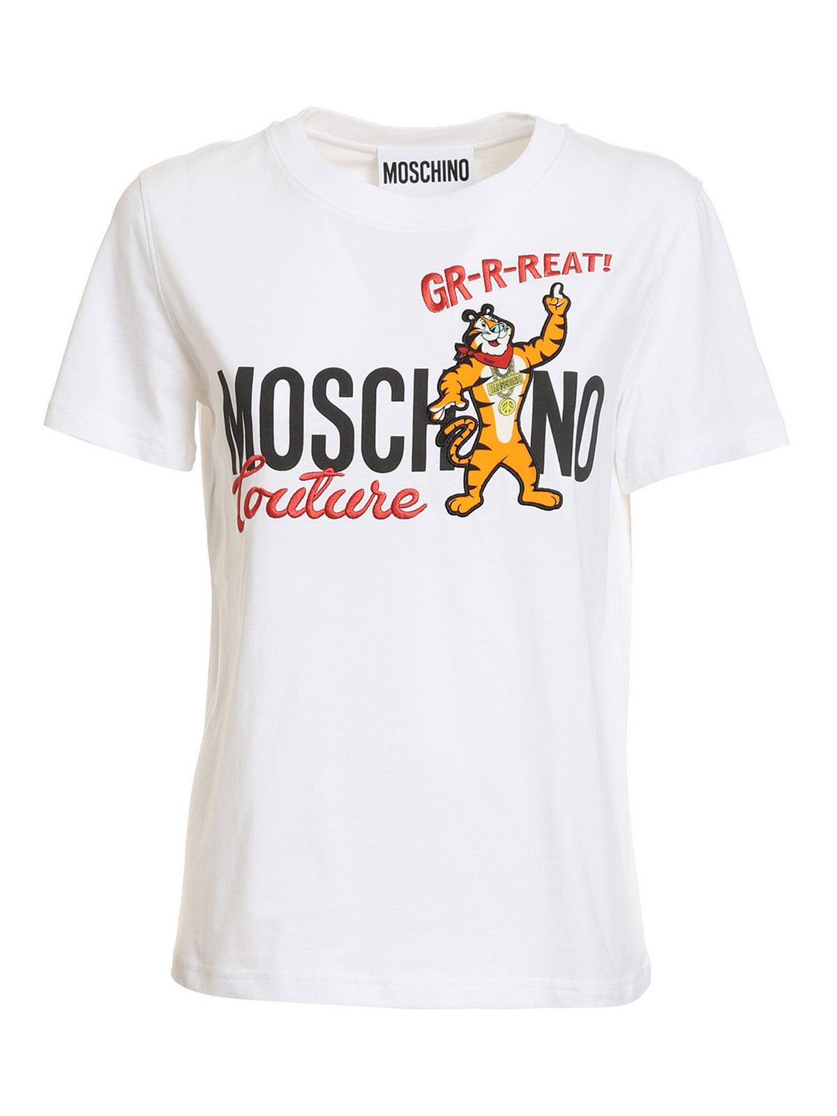 Moschino Tony The Tiger T-shirt In White