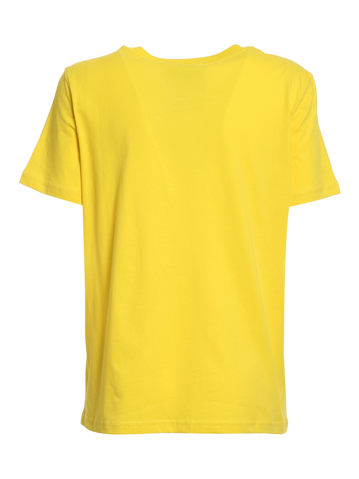Shop Moschino Camiseta - Amarillo In Yellow