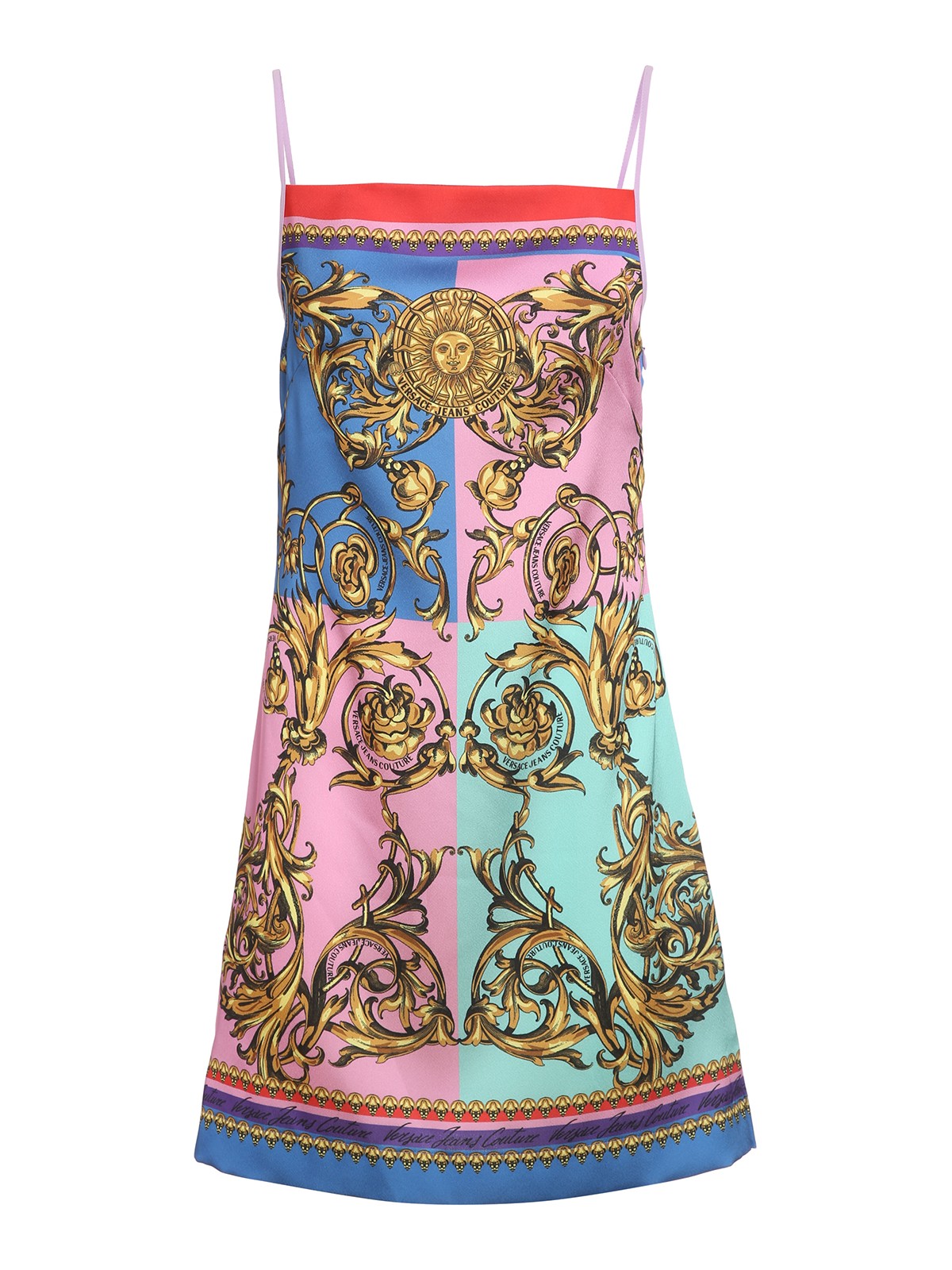Versace Jeans Couture ショートドレス - マルチカラー|72HAO936NS117GM3