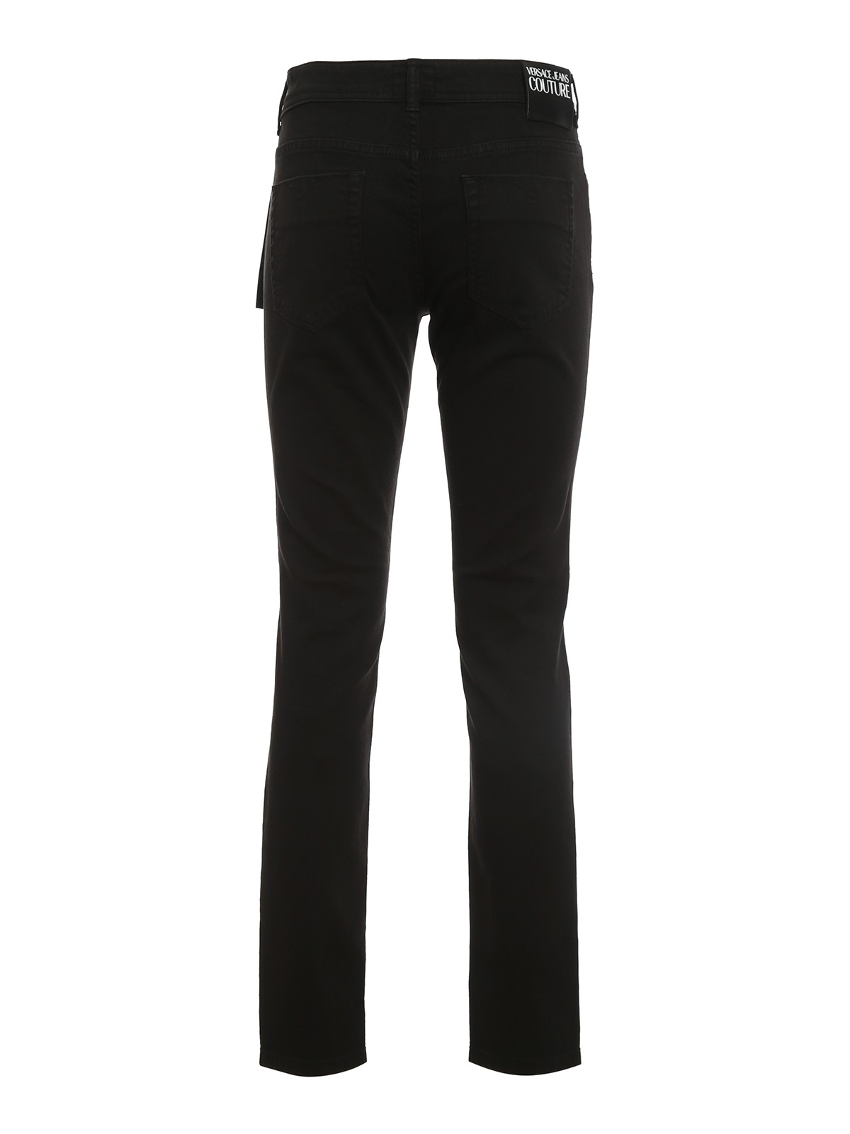 Shop Versace Jeans Couture Vaqueros Pitillos - Negro In Black