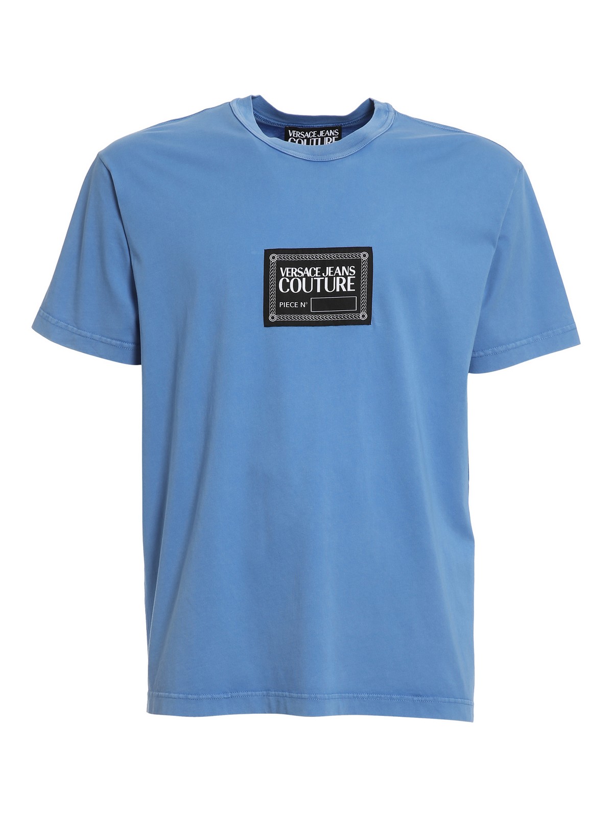 Versace Jeans Couture Jersey T-shirt In Blue
