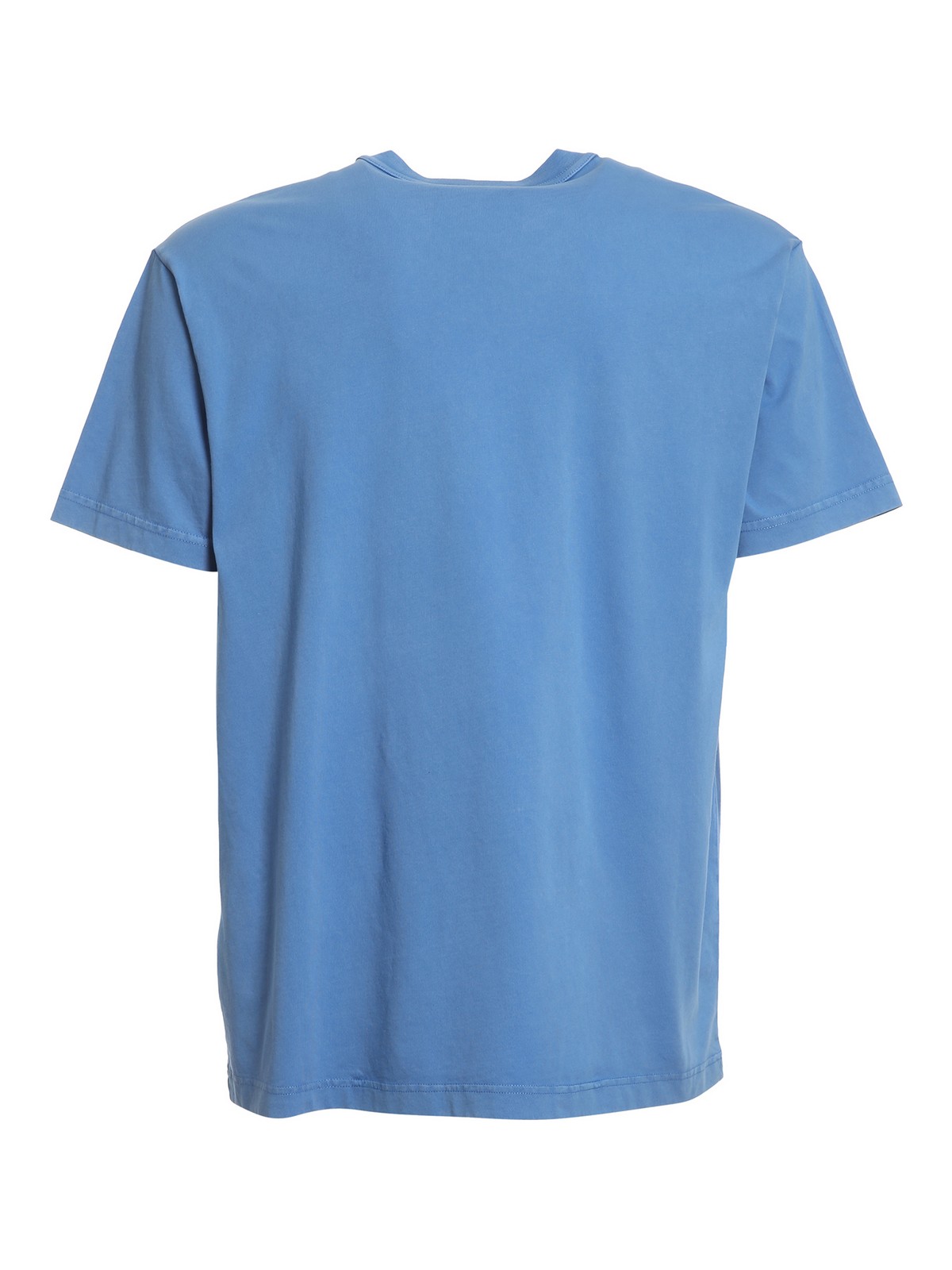 Shop Versace Jeans Couture Jersey T-shirt In Blue