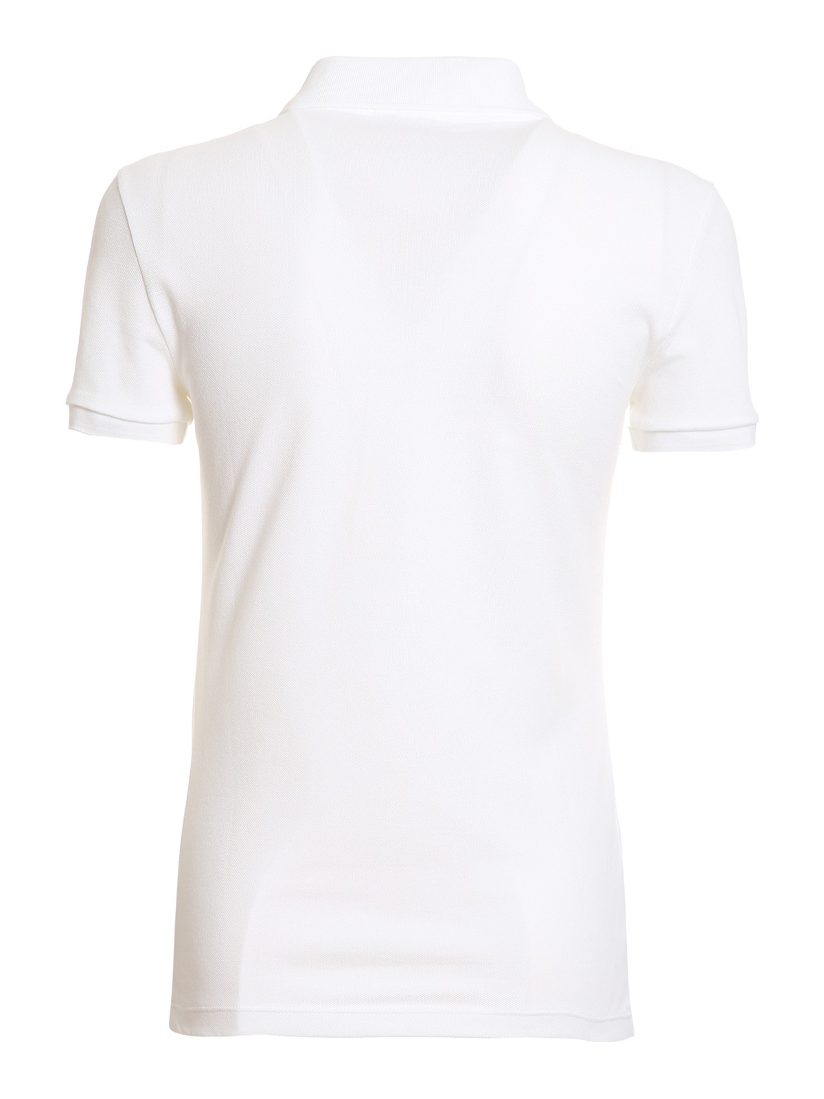 Shop Lacoste Polo - Blanco In White