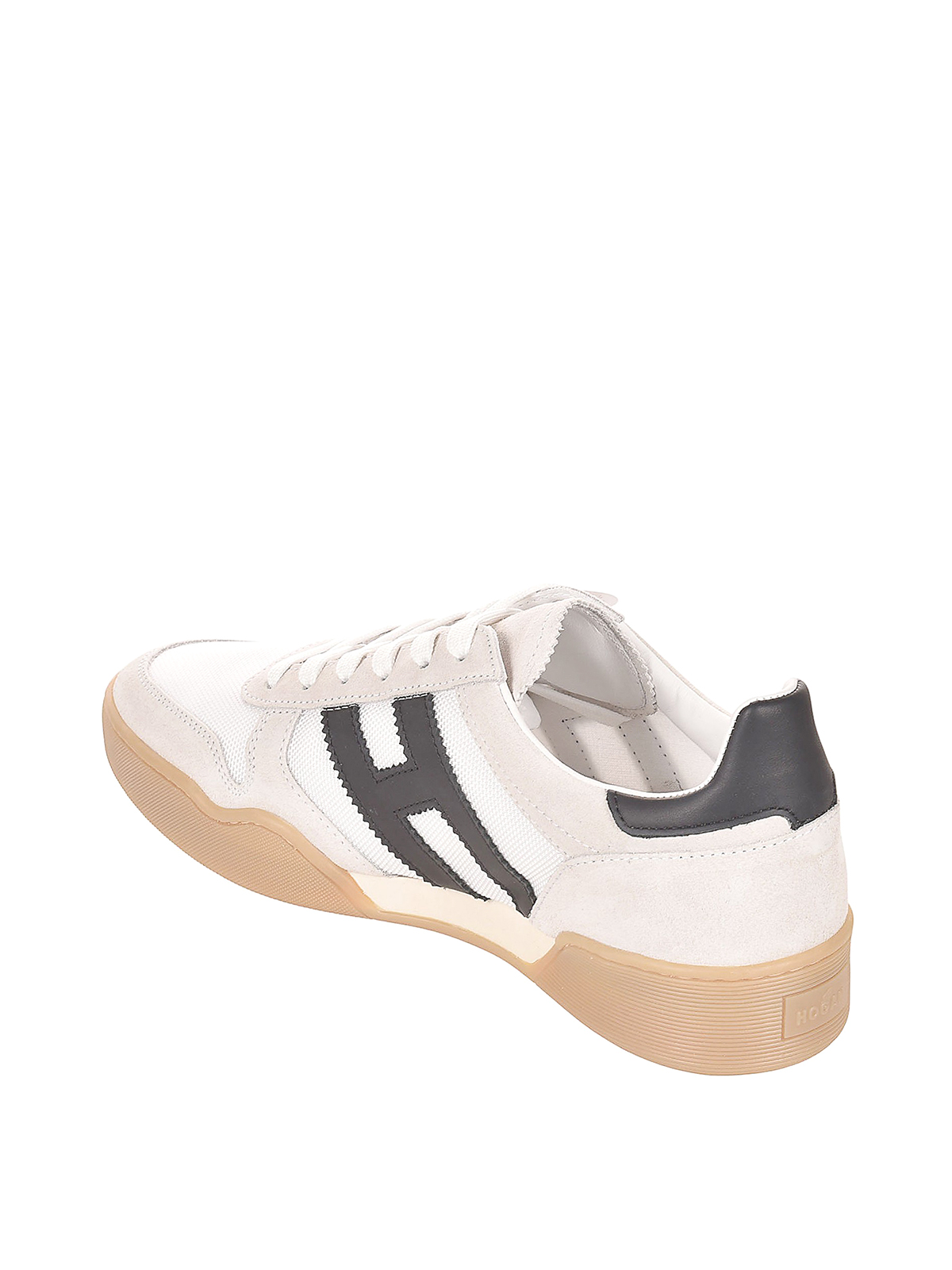 Shop Hogan H357 Sneakers In White