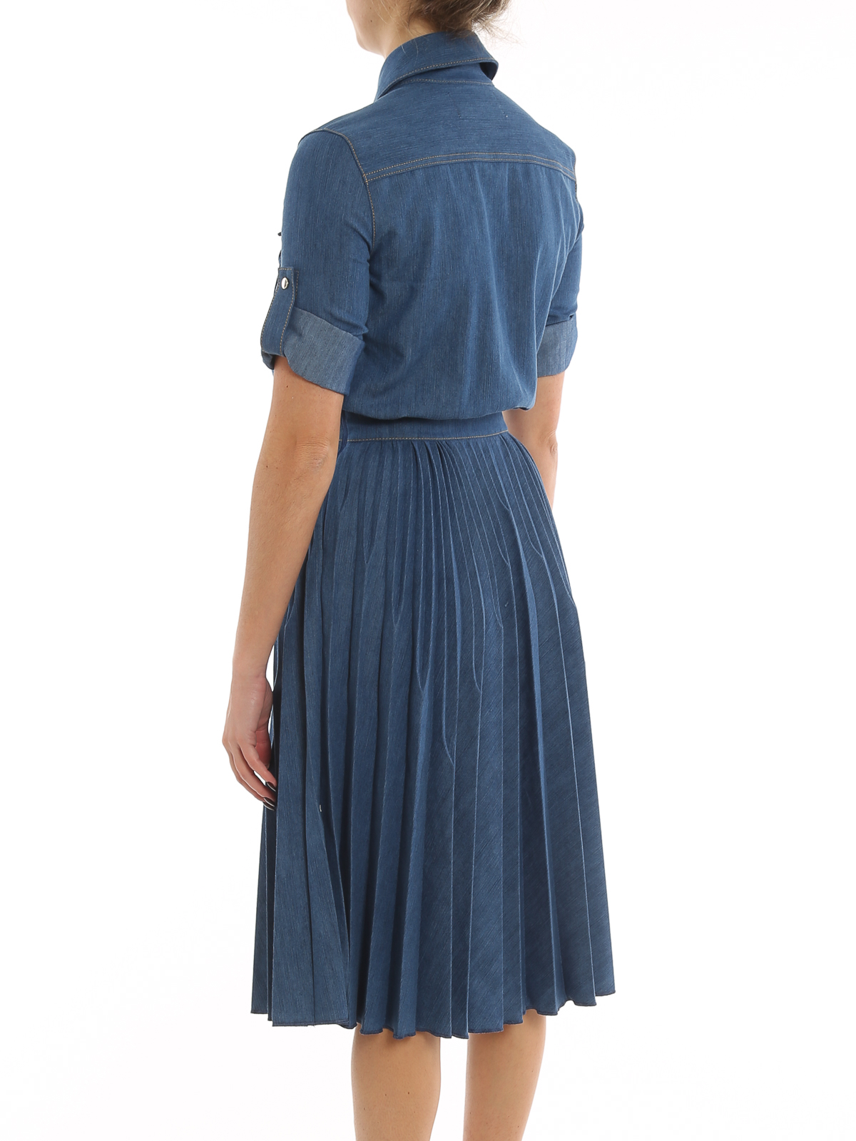 ワンピース ELISABETTA FRANCHI Woman Dress Blue AB772 DC8 Dress Elisabetta Franchi | color Blue | Gomez.pl/en