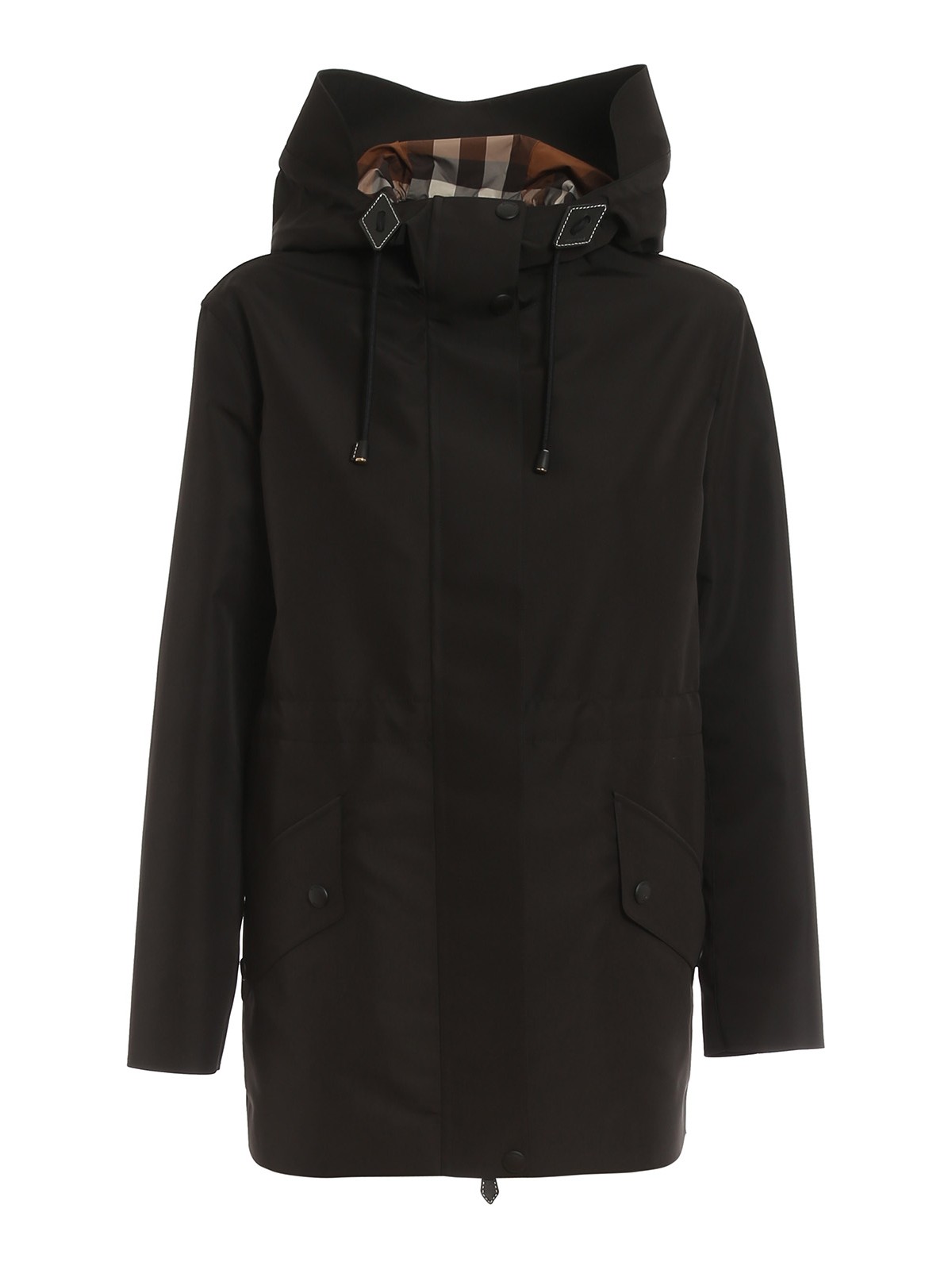 Burberry hooded jacket women's online