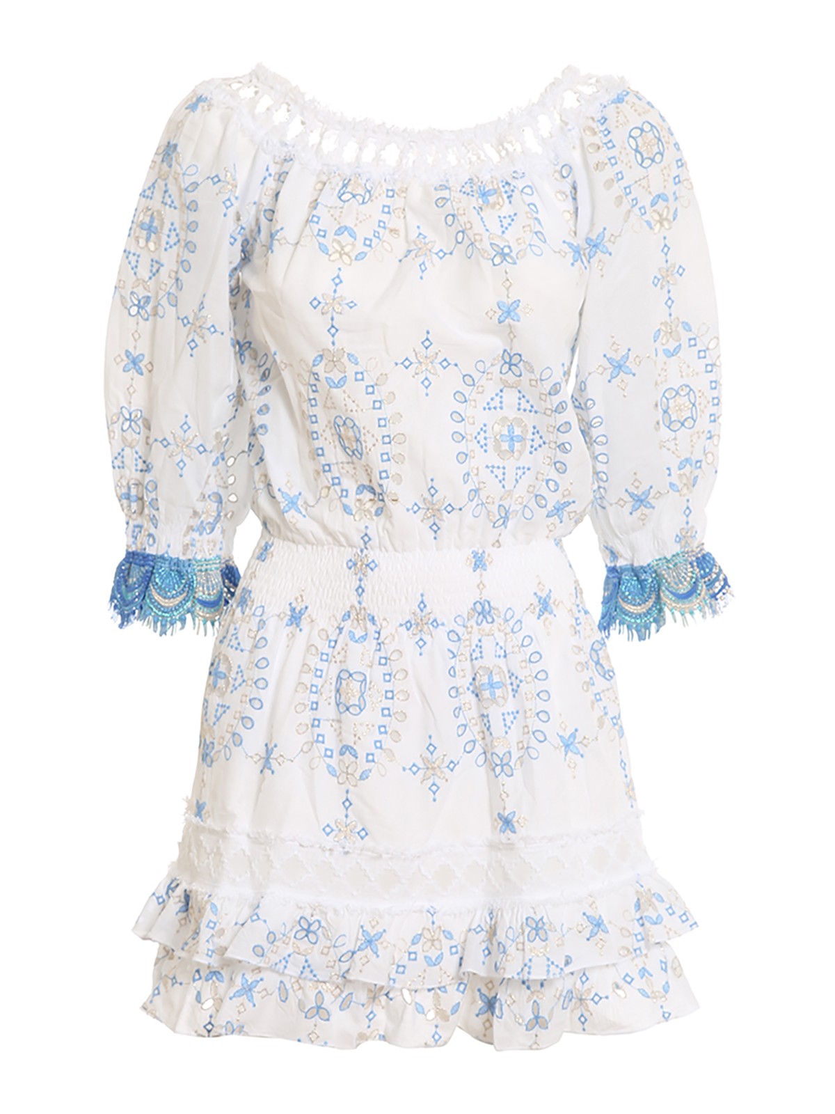 temptation positano off the shoulder dress Temptation Positano Boston dress - White