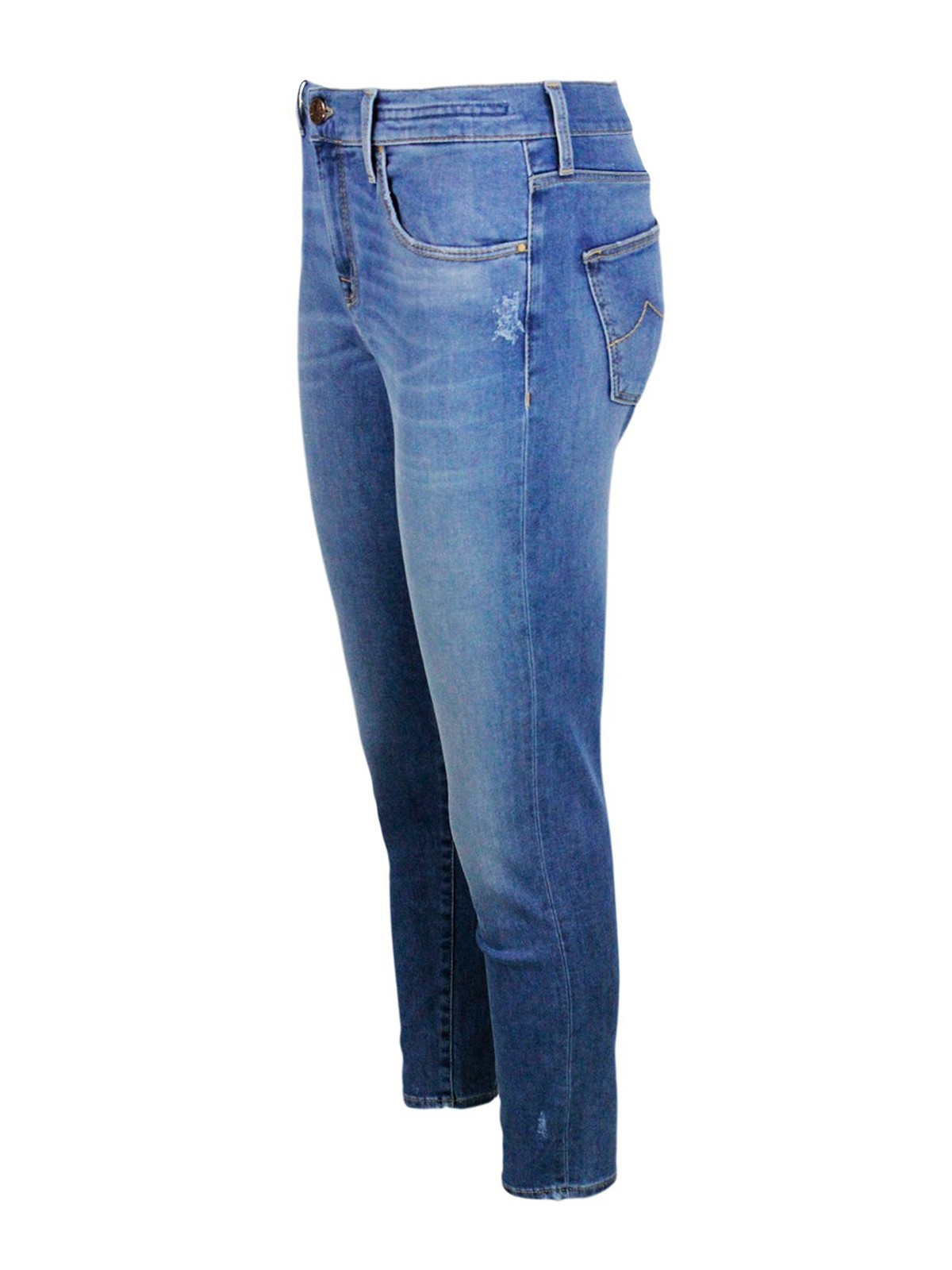 Shop Jacob Cohen Kimberly Jeans In Light Wash
