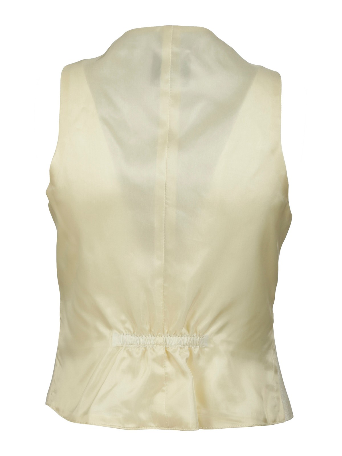 Tagliatore Giselle vest - Cream - Women|GISELLE340021
