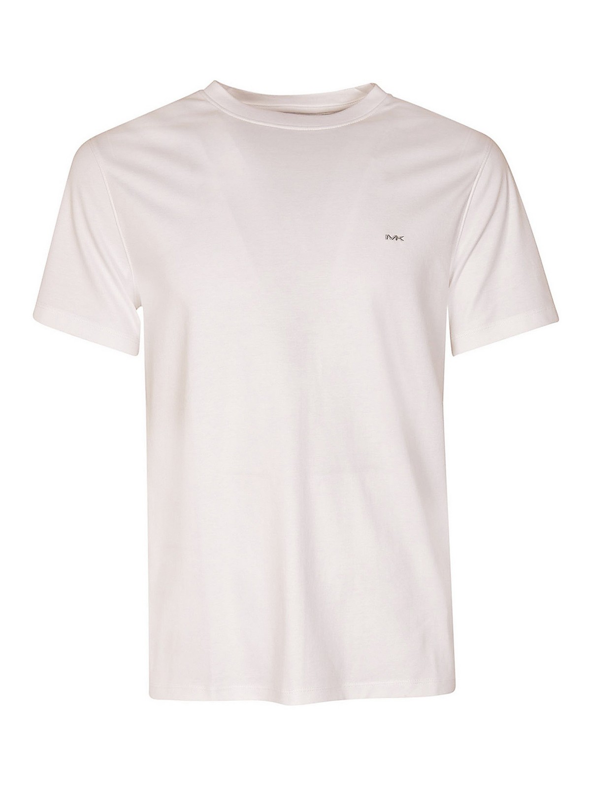 Michael Kors Cotton Logo T-shirt In Neutral