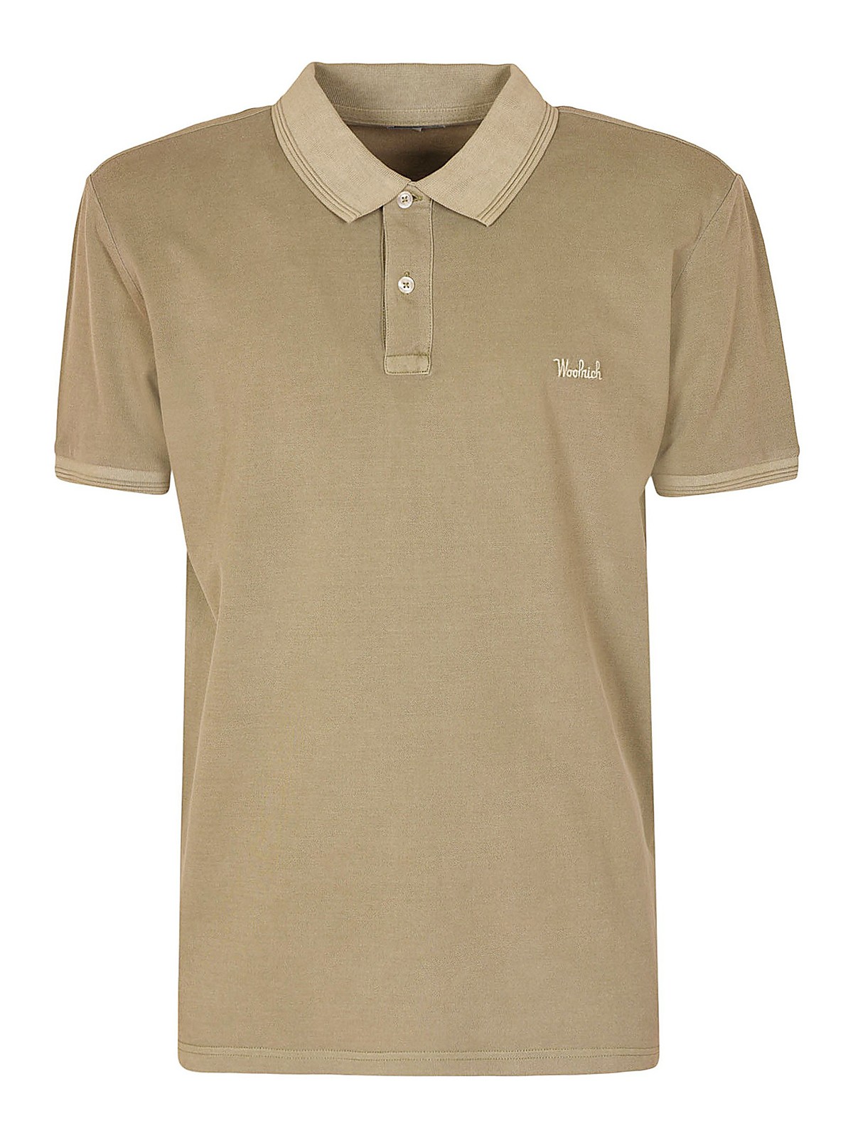 Woolrich Mackinack Polo In Light Green
