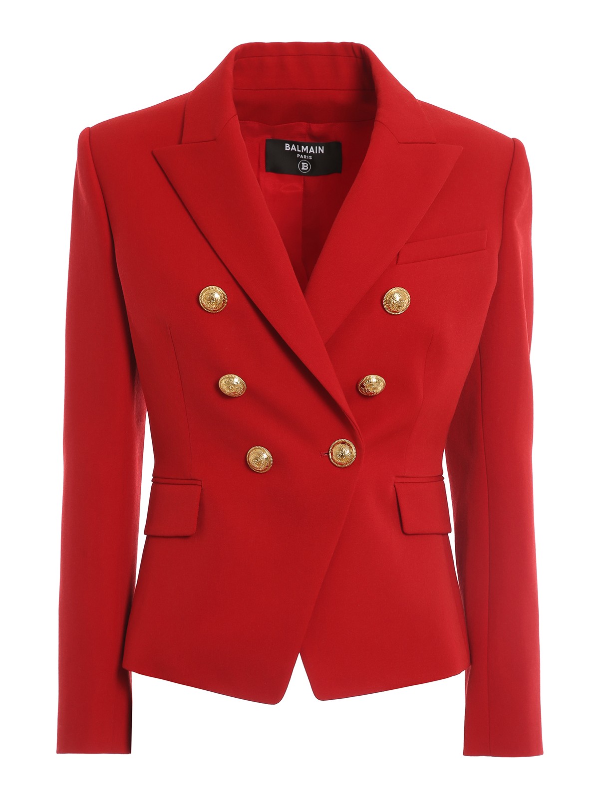 Balmain ブレザー - 赤 - レッド|XF0SG000WB053BX | THEBS