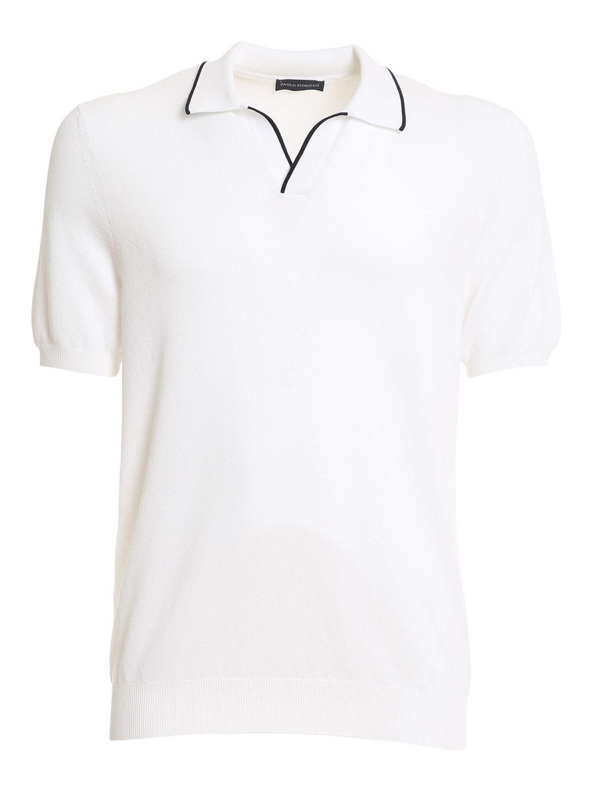 Paolo Fiorillo Cotton Polo Shirt In White