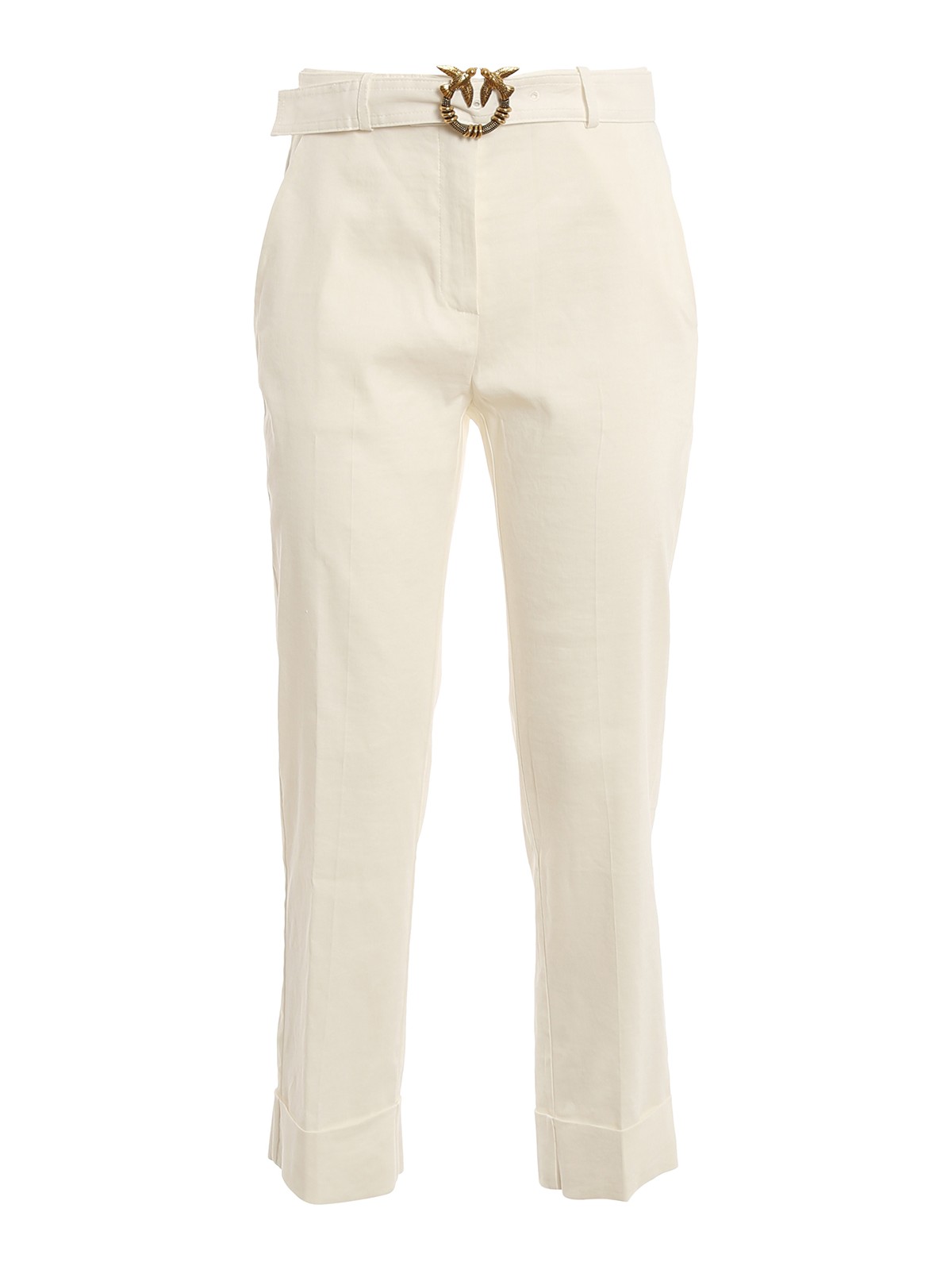 Pinko Plaza1 trousers - White - Women | 1G17CY7435Z15