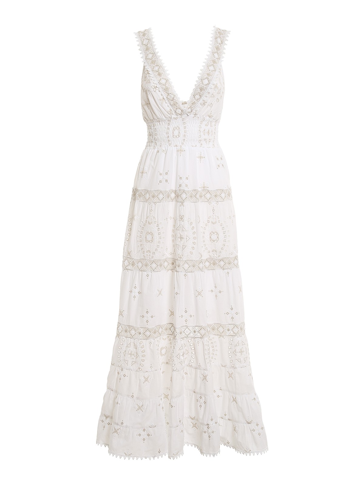 Temptation Positano Orlando dress - White|ORLANDOGOLDBIANCO