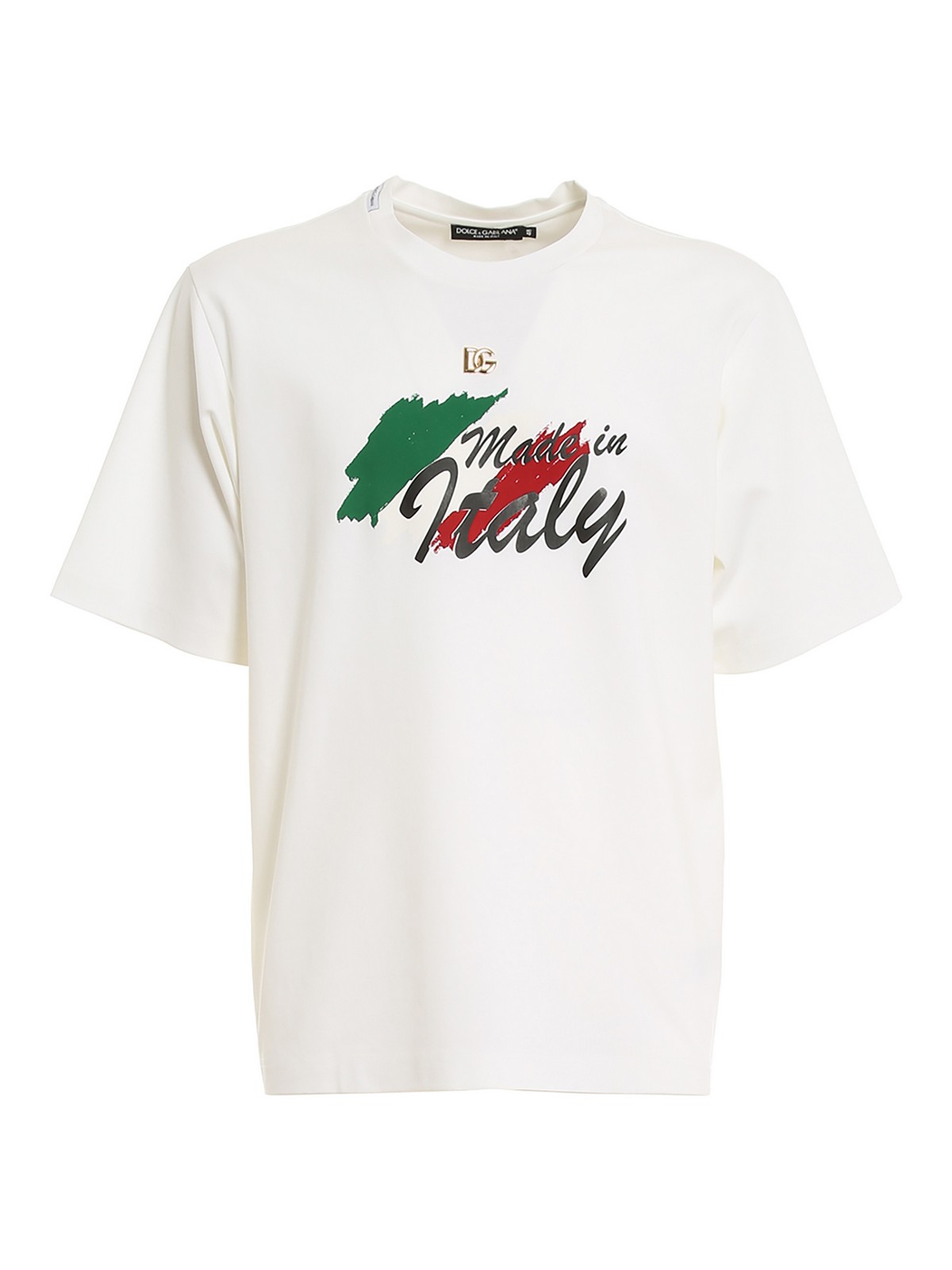 Dolce & Gabbana Made in Italy T-shirt - White | G8NV2ZG7B8CHA3PR Dolce & Gabbana Made in Italy T-shirt - White | G8NV2ZG7B8CHA3PR