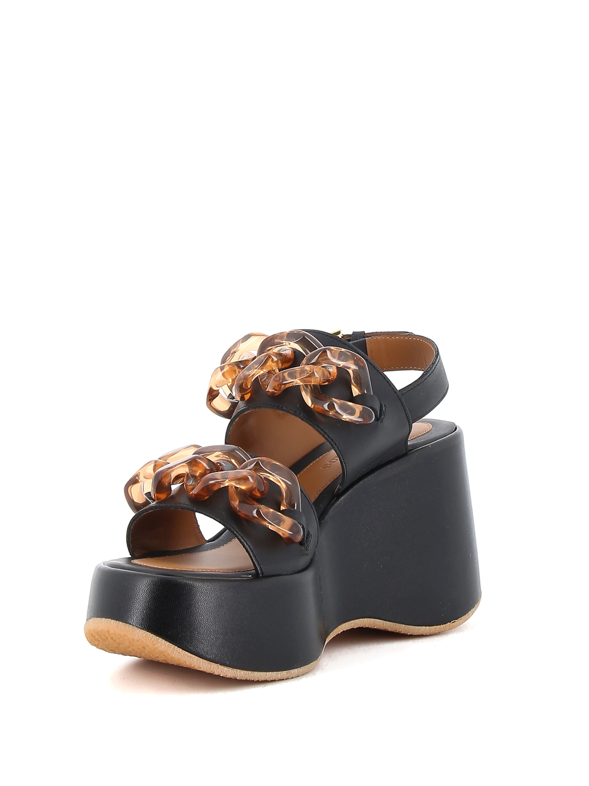 Shop See By Chloé Mahe Sandals In Negro