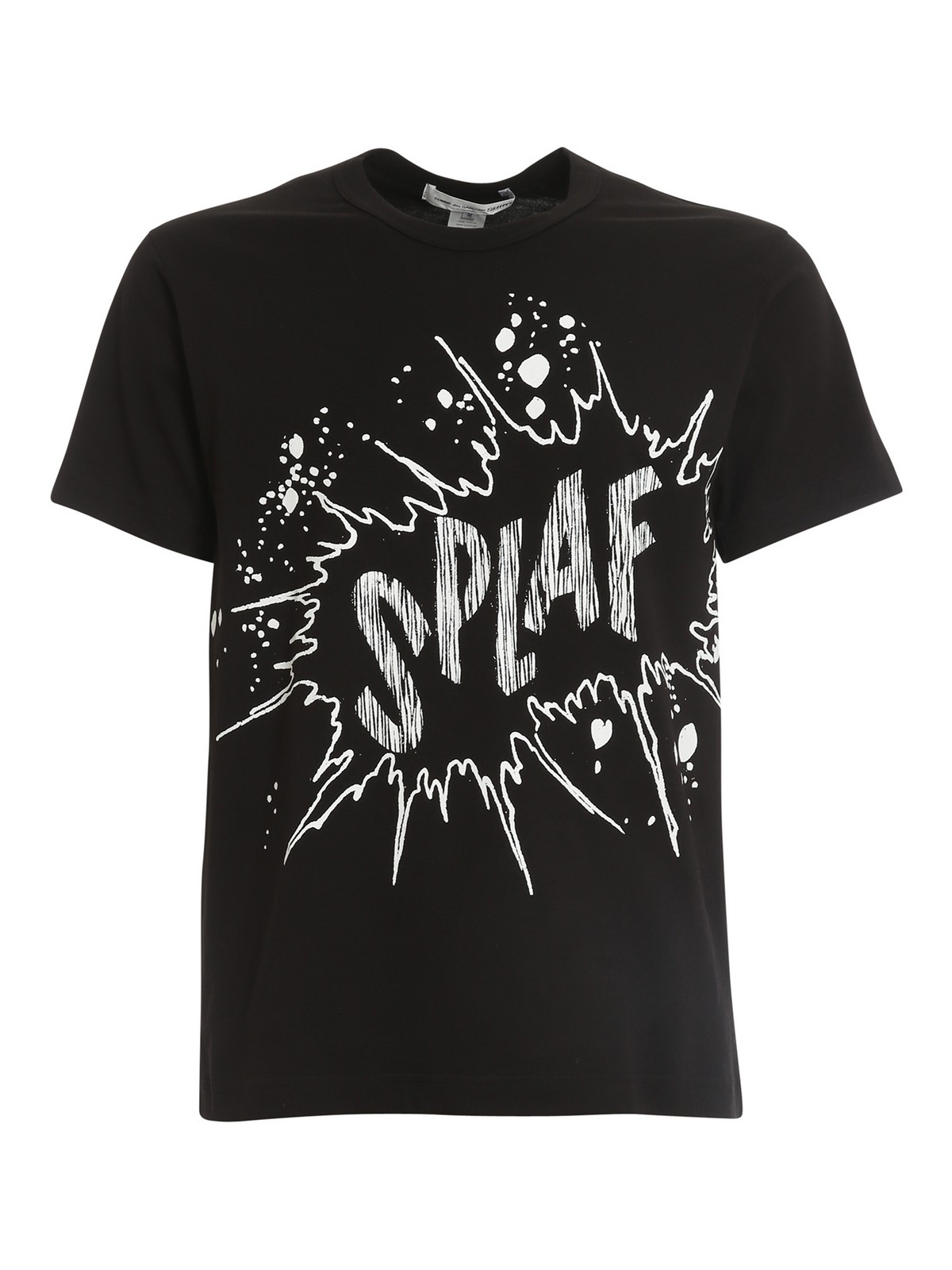 Comme Des Garçons Shirt Splaf T-shirt In Black