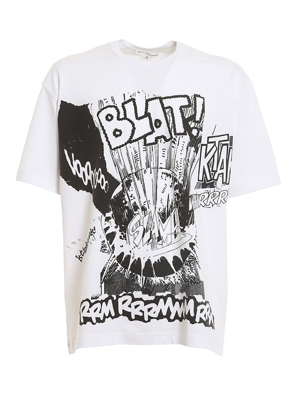Comme Des Garcons Shirt Blat! T-shirt - White - Men|FIT005S223