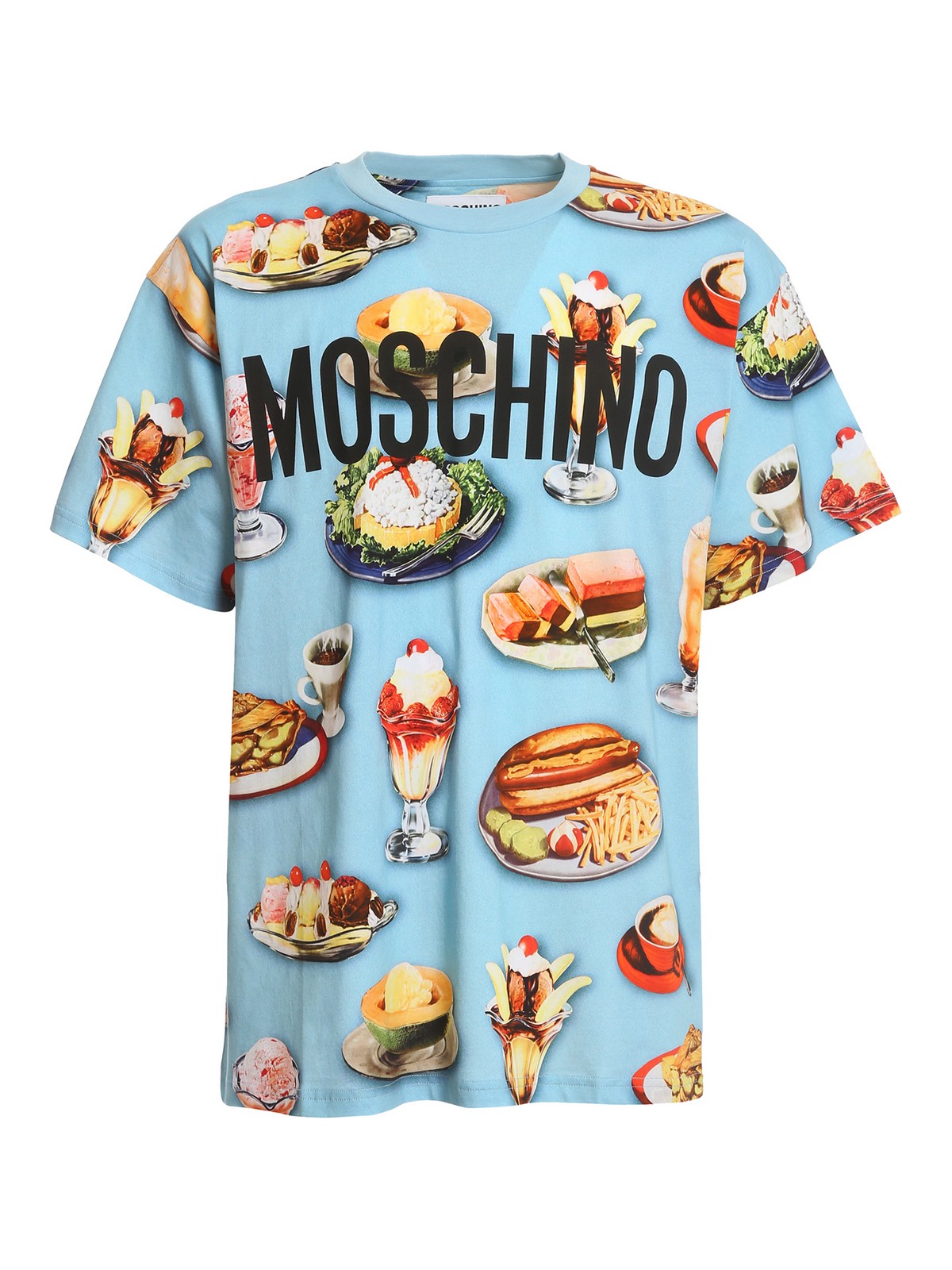 Frisør Ulykke Hummingbird T-shirts Moschino Couture - Fast food T-shirt - 071802401305