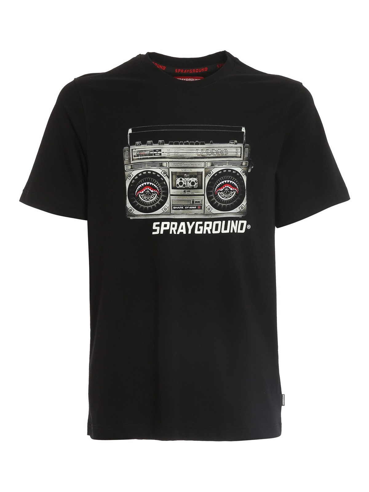 Sprayground Printed T-shirt In Black