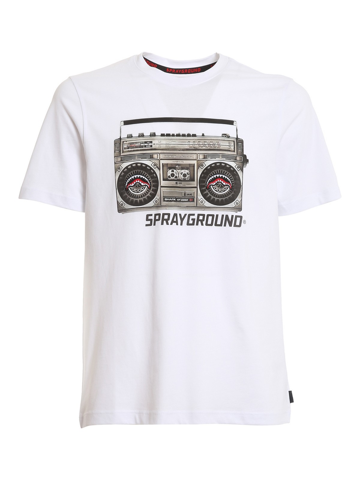 Sprayground Printed T-shirt In White