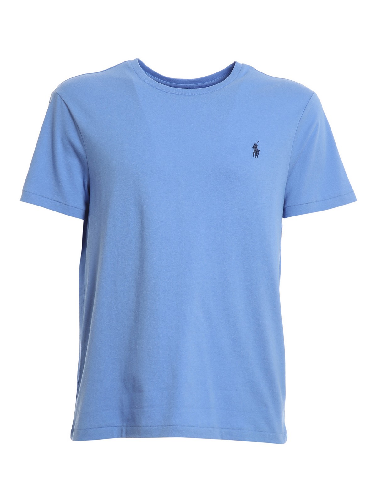 Polo Ralph Lauren Logo Embroidery T-shirt In Blue