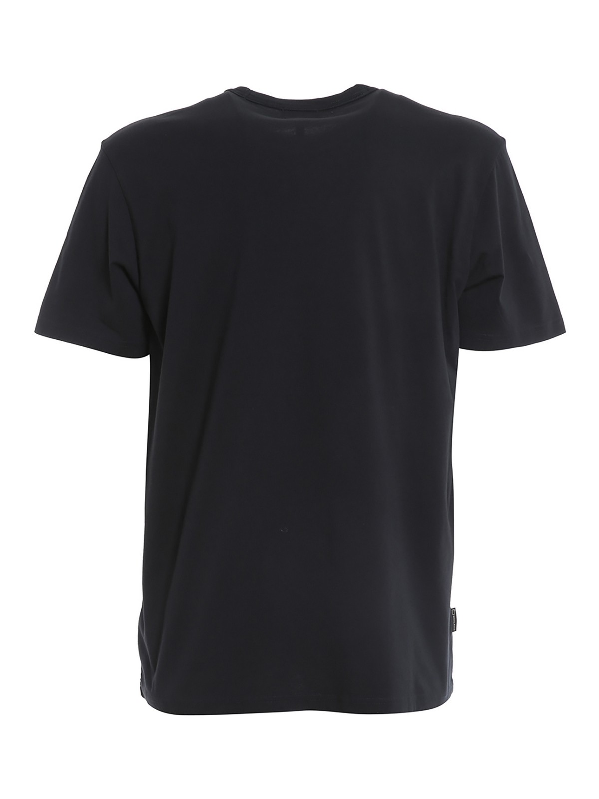 Tシャツ・カットソー WOOLRICH Men T-shirt Black CFWOTE0144MRUT2926 100 Woolrich Macro Logo T-shirt - Blue - Men
