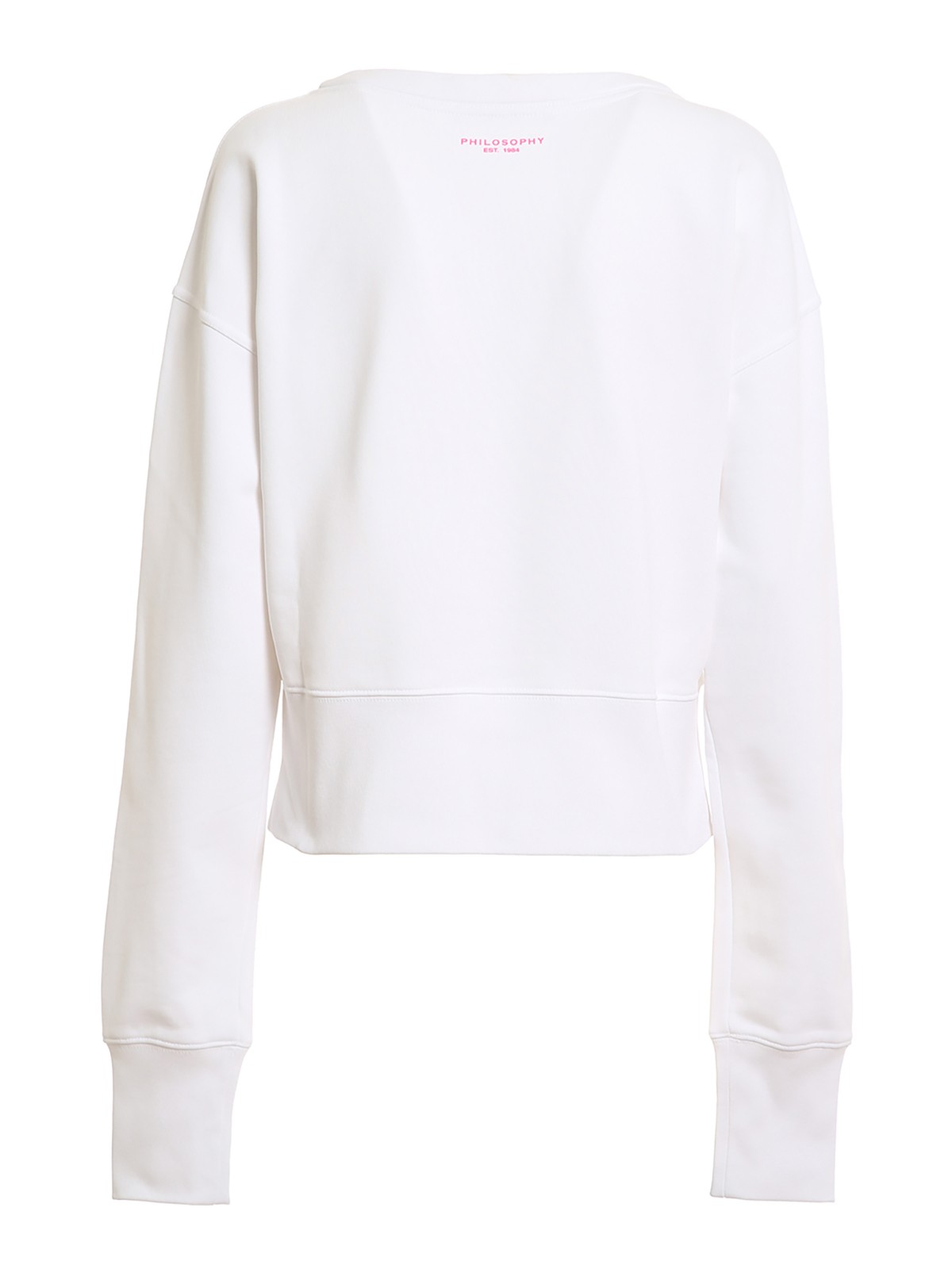 Philosophy di Lorenzo Serafini Felpa cropped Donna 170707480002