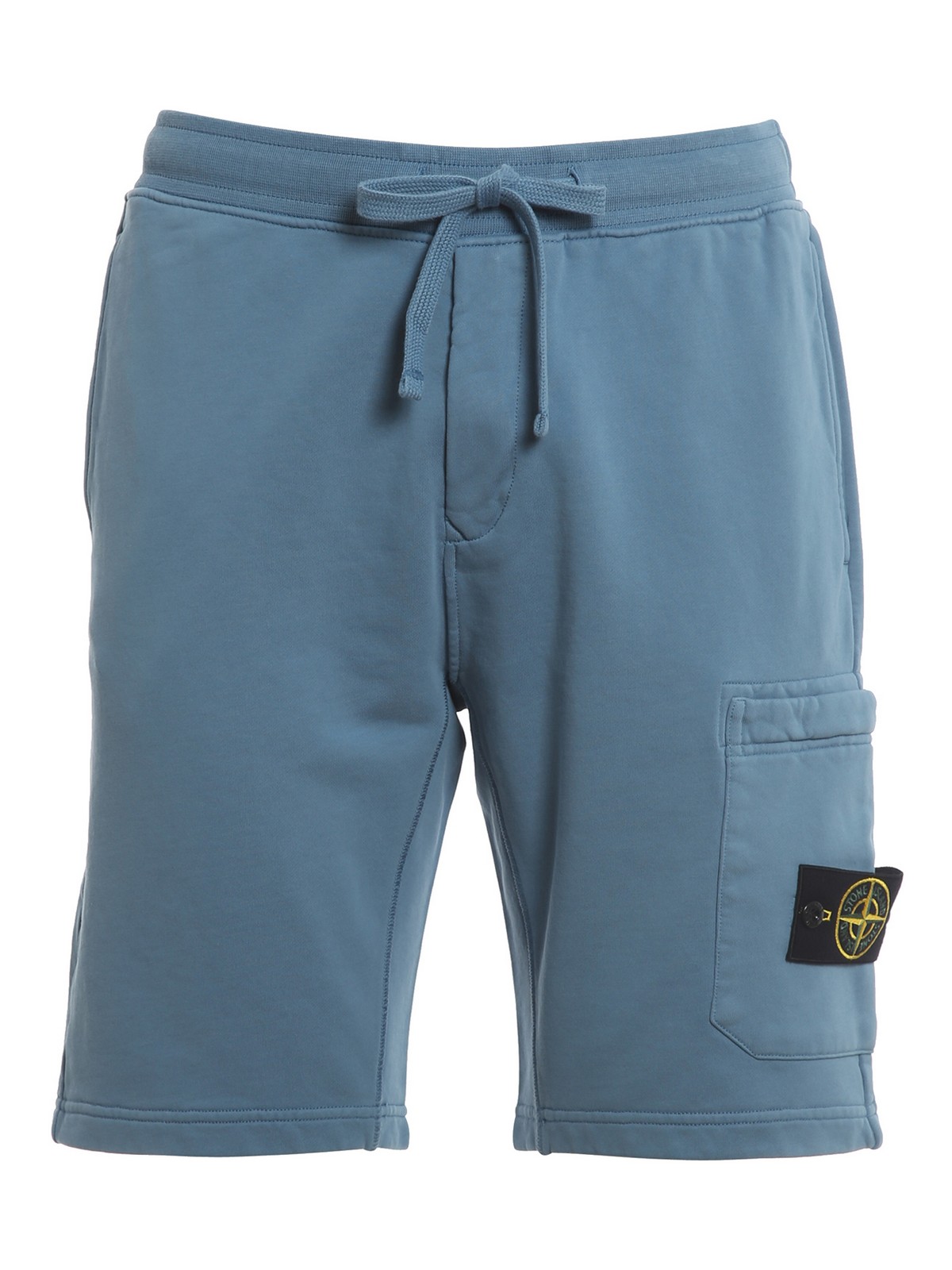 Sky Blue Baby Blue Stone Island Shorts Stone Island Junior Stone