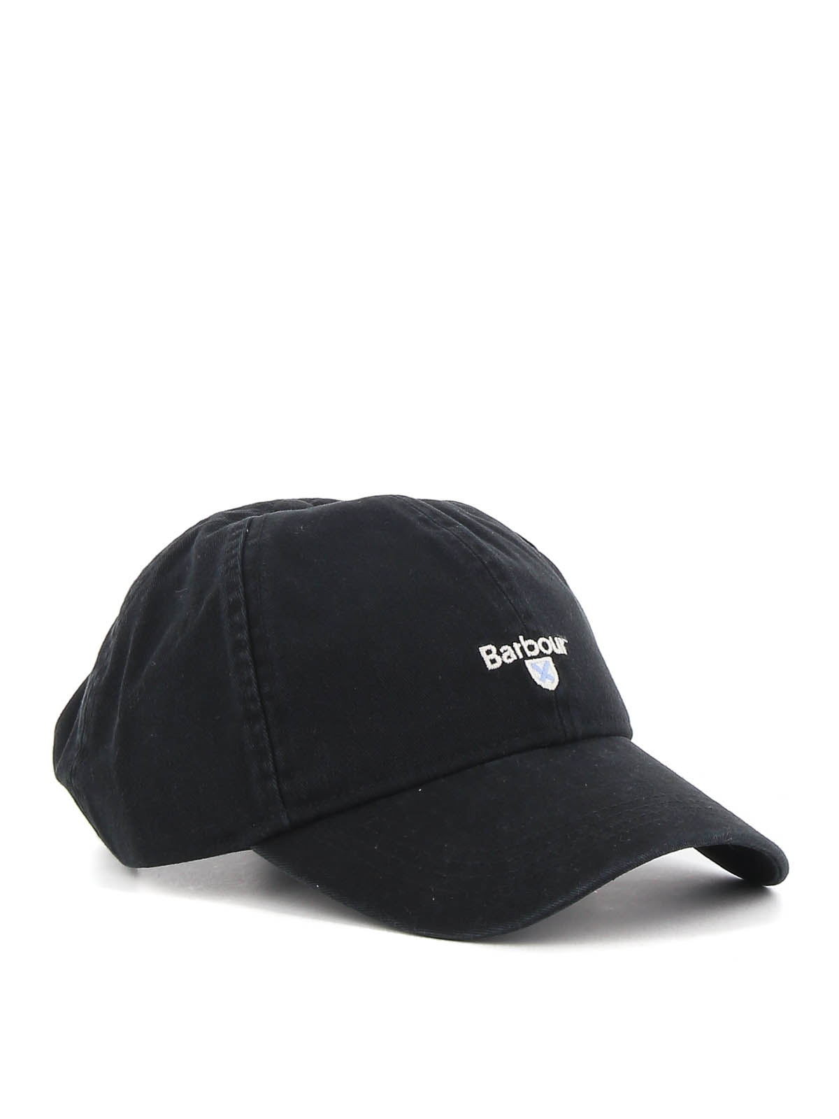 Shop Barbour Logo Embroidery Cap In Black