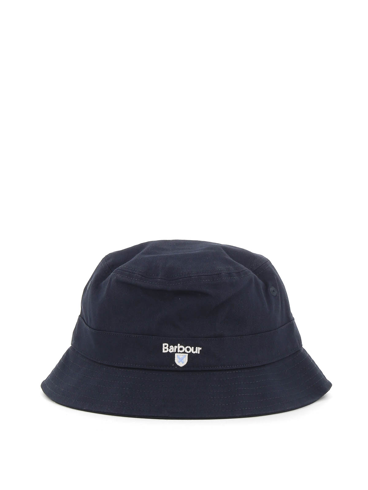 Barbour Logo Embroidery Bucket Hat In Blue