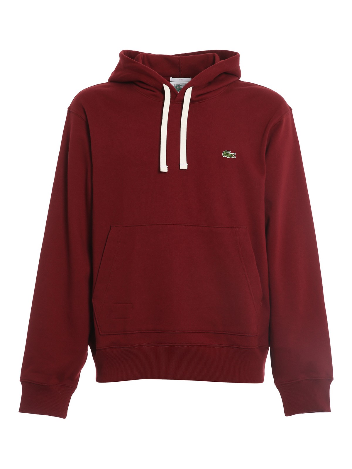 Lacoste Sudadera Burdeos Rojo Oscuro Hombre SH1701Z7F