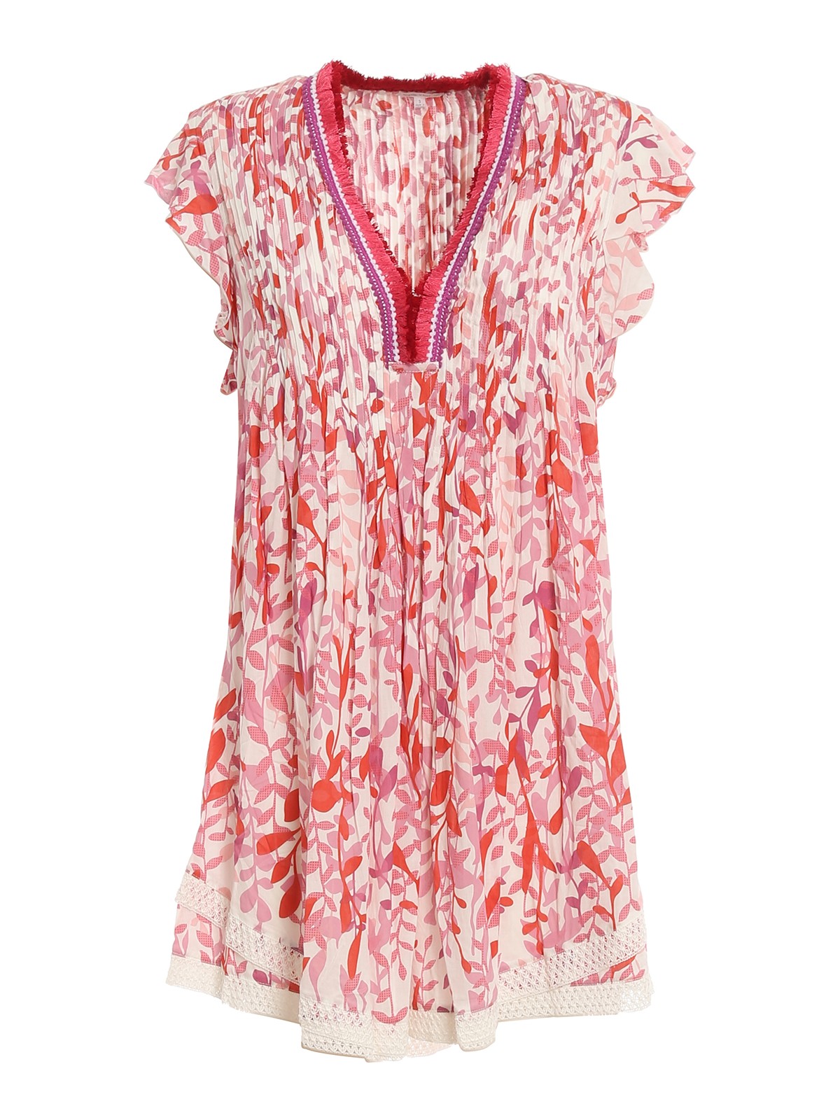 Poupette St Barth Sasha mini dress|WSAS22NBETPETPPINKESTEREL Poupette St Barth Sasha mini dress|WSAS22NBETPETPPINKESTEREL