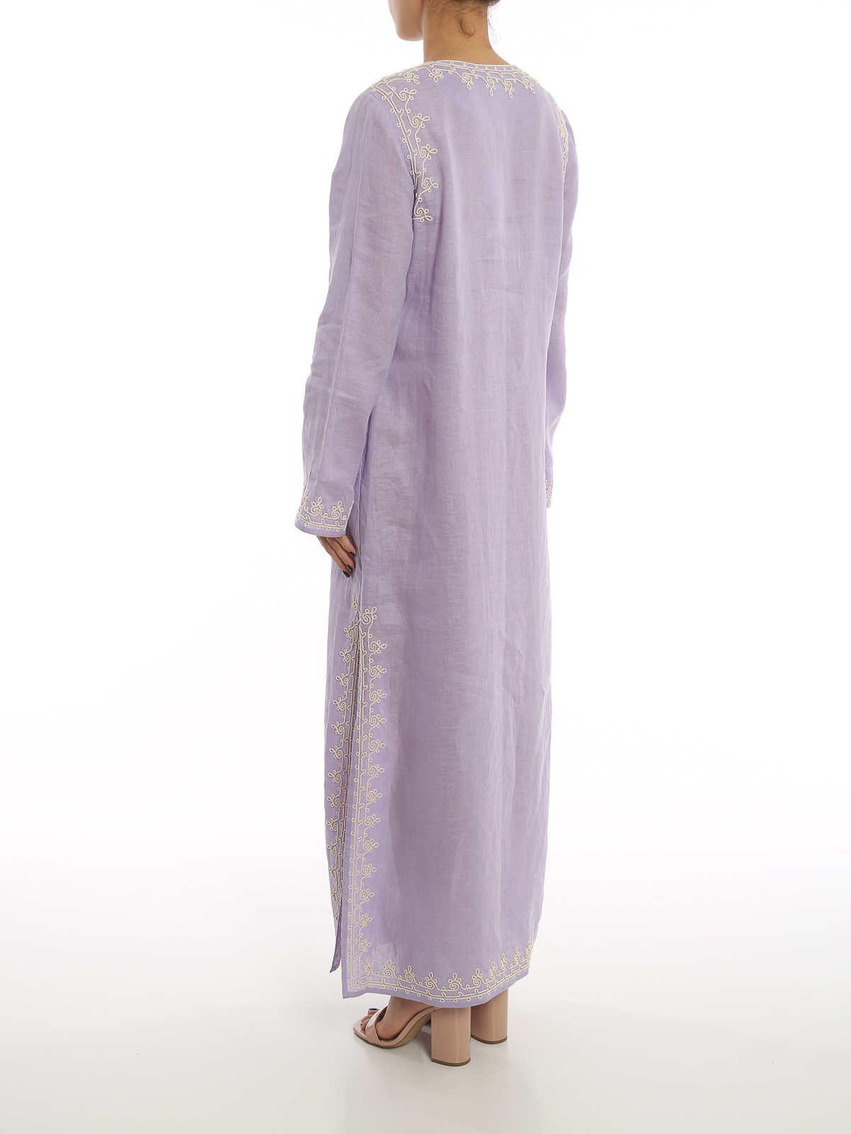 tory burch purple dress Tory Burch Pleated Button Dress | Purple