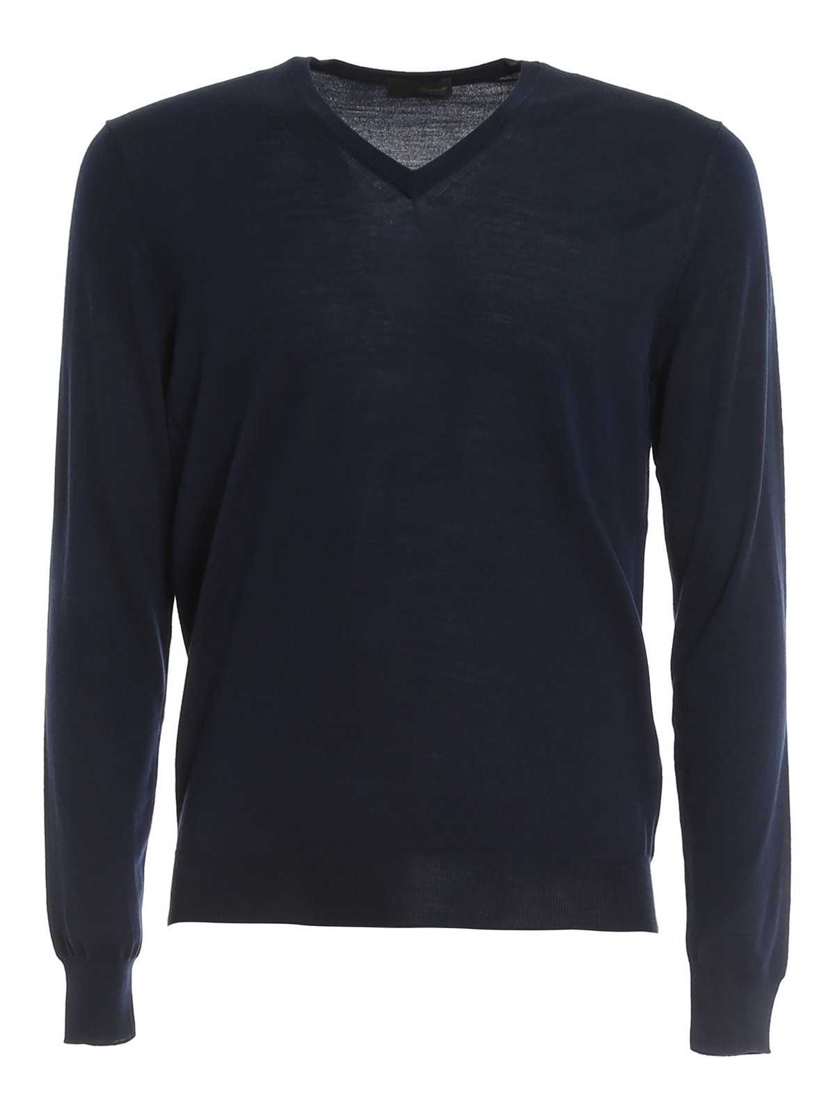 Drumohr Merino Wool Sweater In Blue