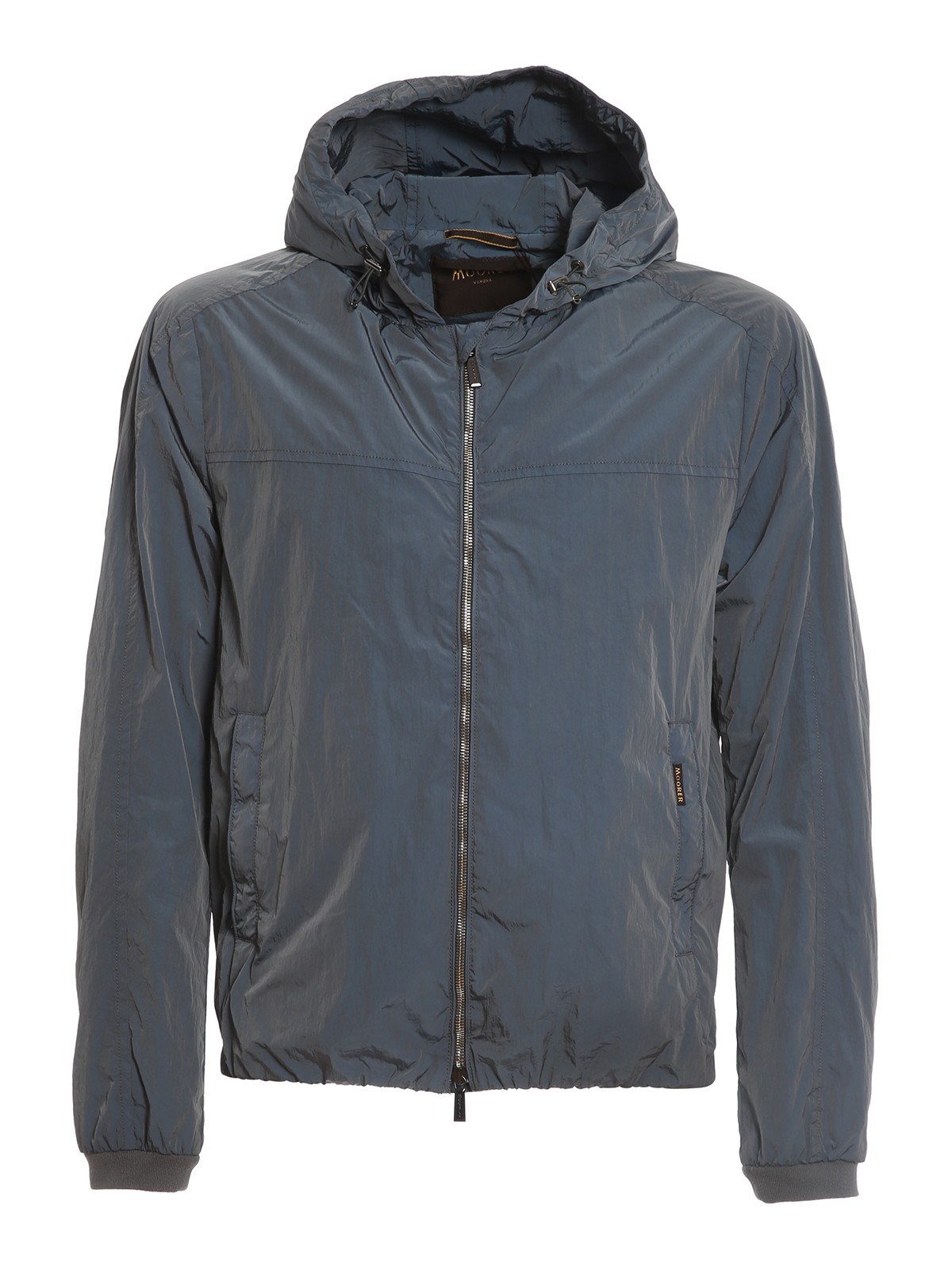 Moorer Albori hooded jacket - Grey - Men