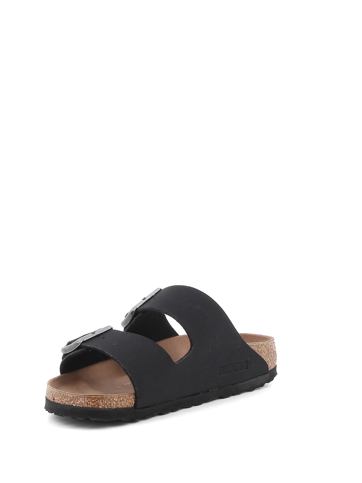 Shop Birkenstock Arizona Bs Sandals In Black