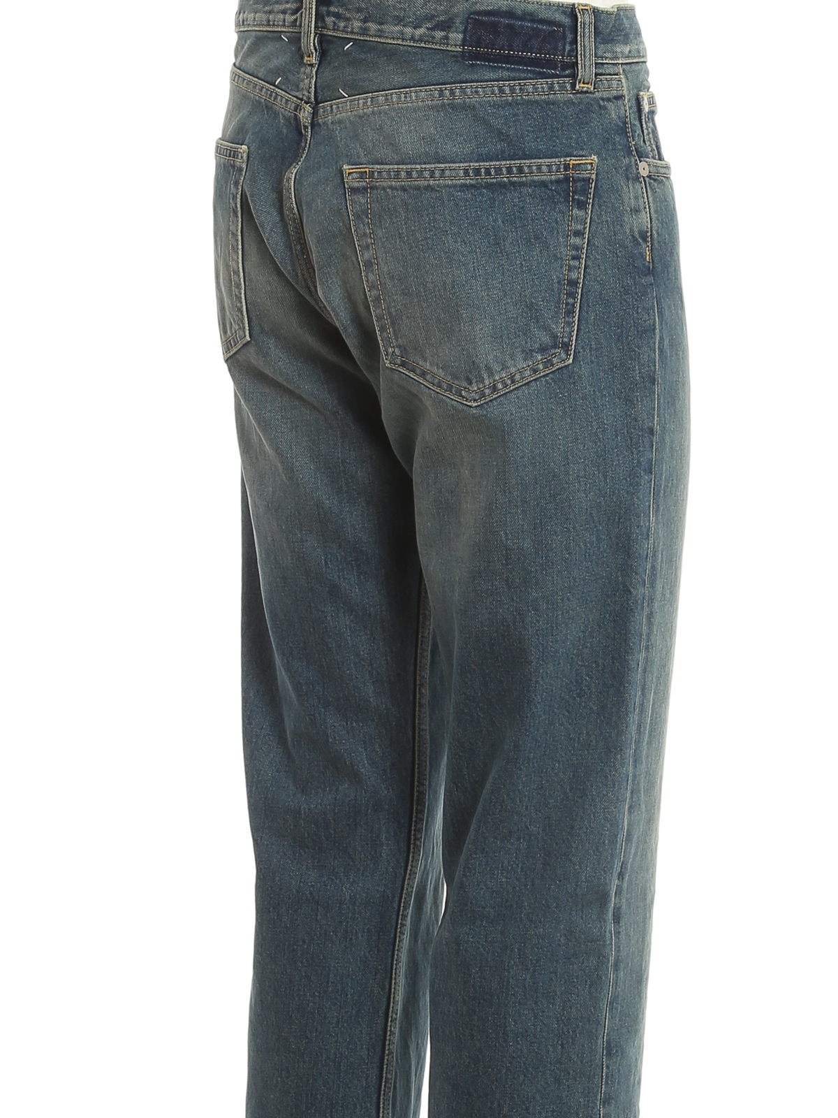Straight leg jeans Maison Margiela Vintage effect jeans S50LA0198S30561980