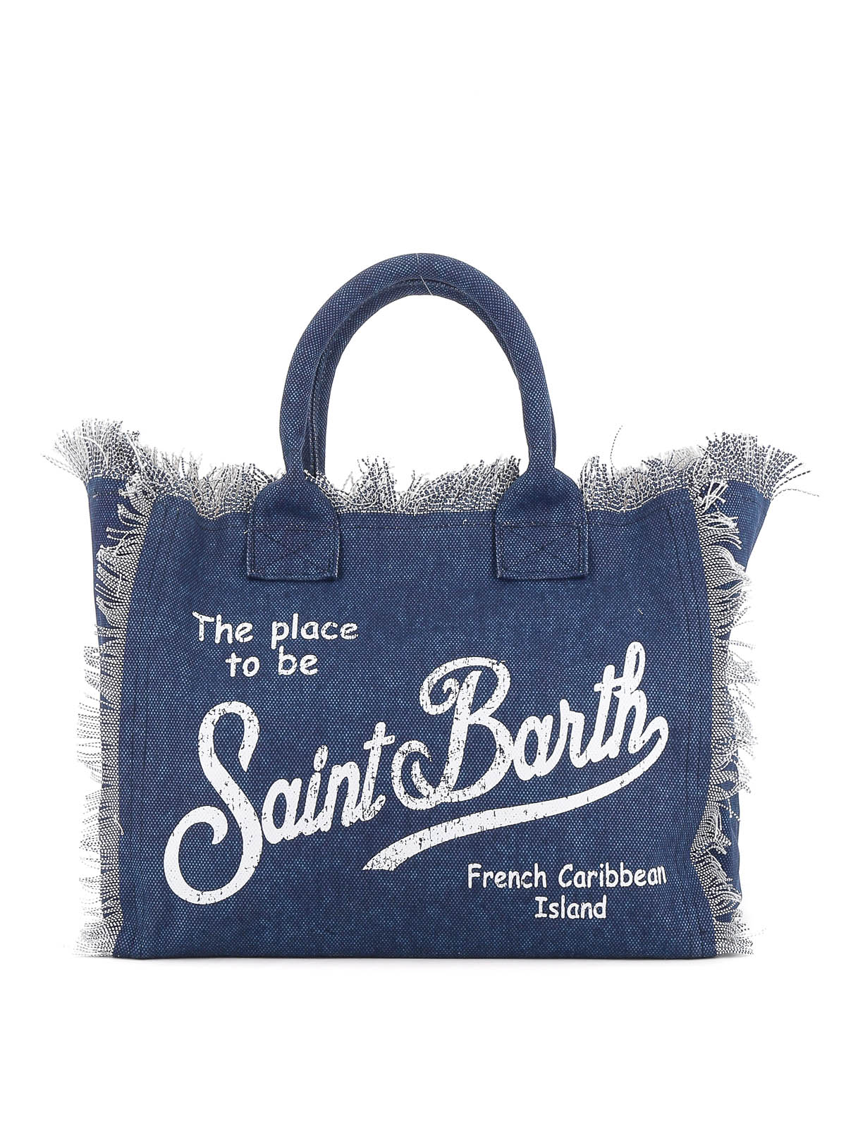 Shop Mc2 Saint Barth Bolso Shopping - Vanity In Blue