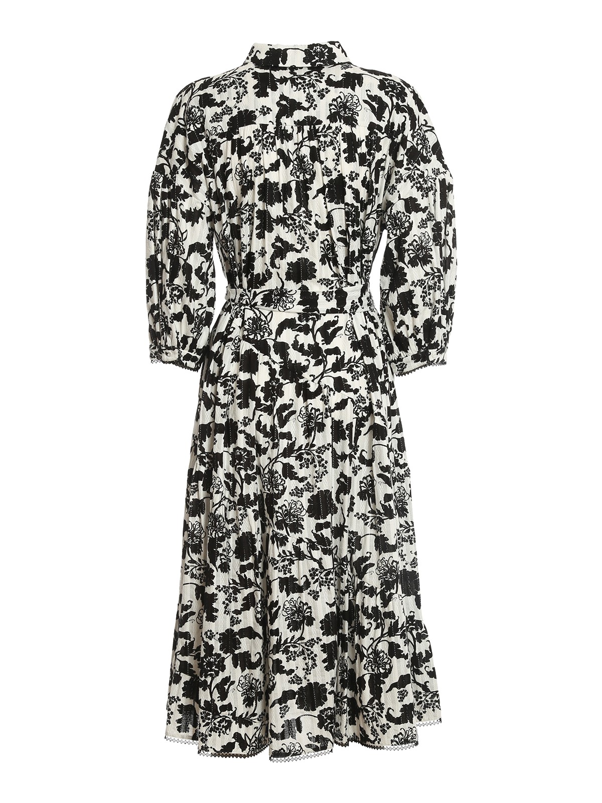 dress in black LONG FLUID BLACK DRESS main image 0