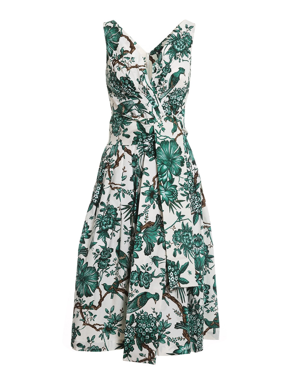 Samantha Sung Vivien dress - Green - Women|VIVIENDRESSWHITEGREEN