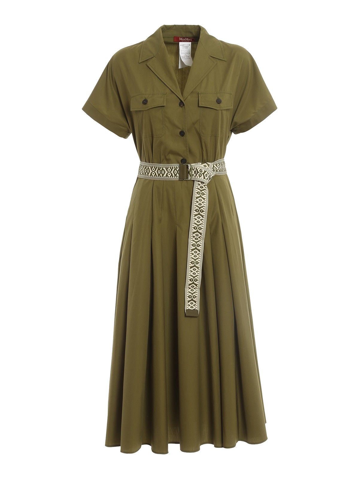 Max Mara Studio Fred dress Dark Green Women 62210321000056