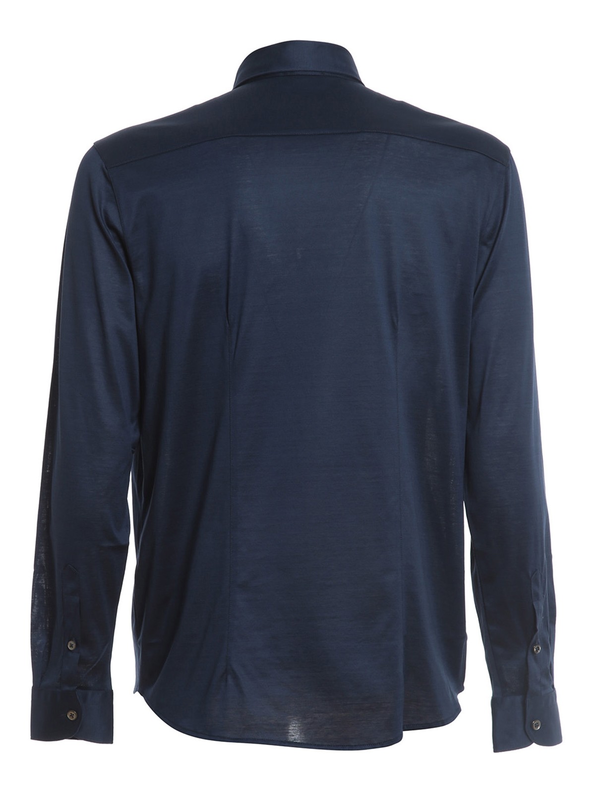 Shop Paolo Fiorillo Jersey Shirt In Blue
