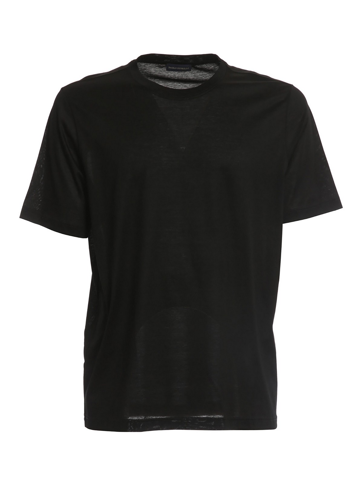 Paolo Fiorillo Jersey T-shirt In Black