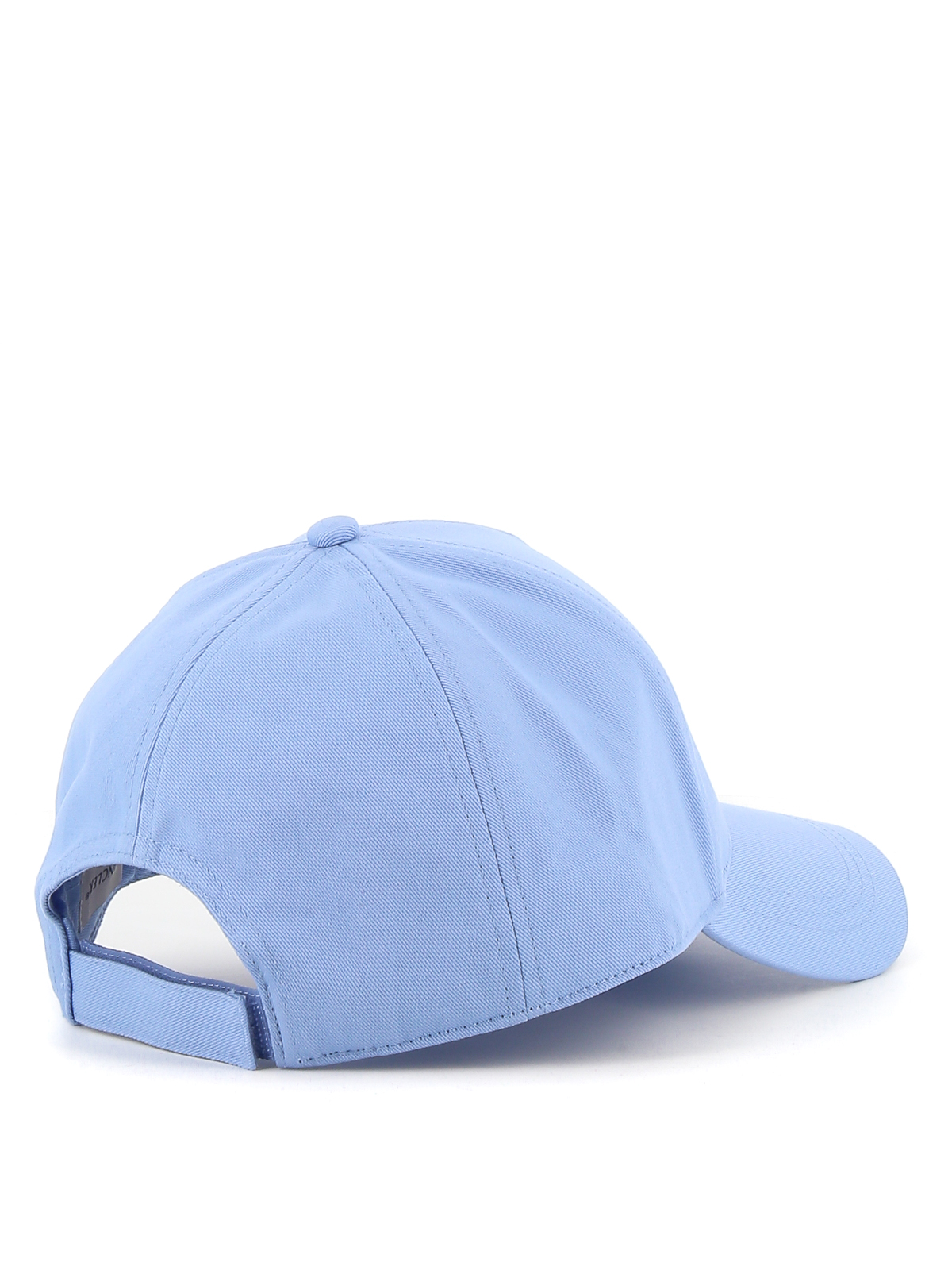 Moncler Logo embroidery baseball cap - Light Blue 