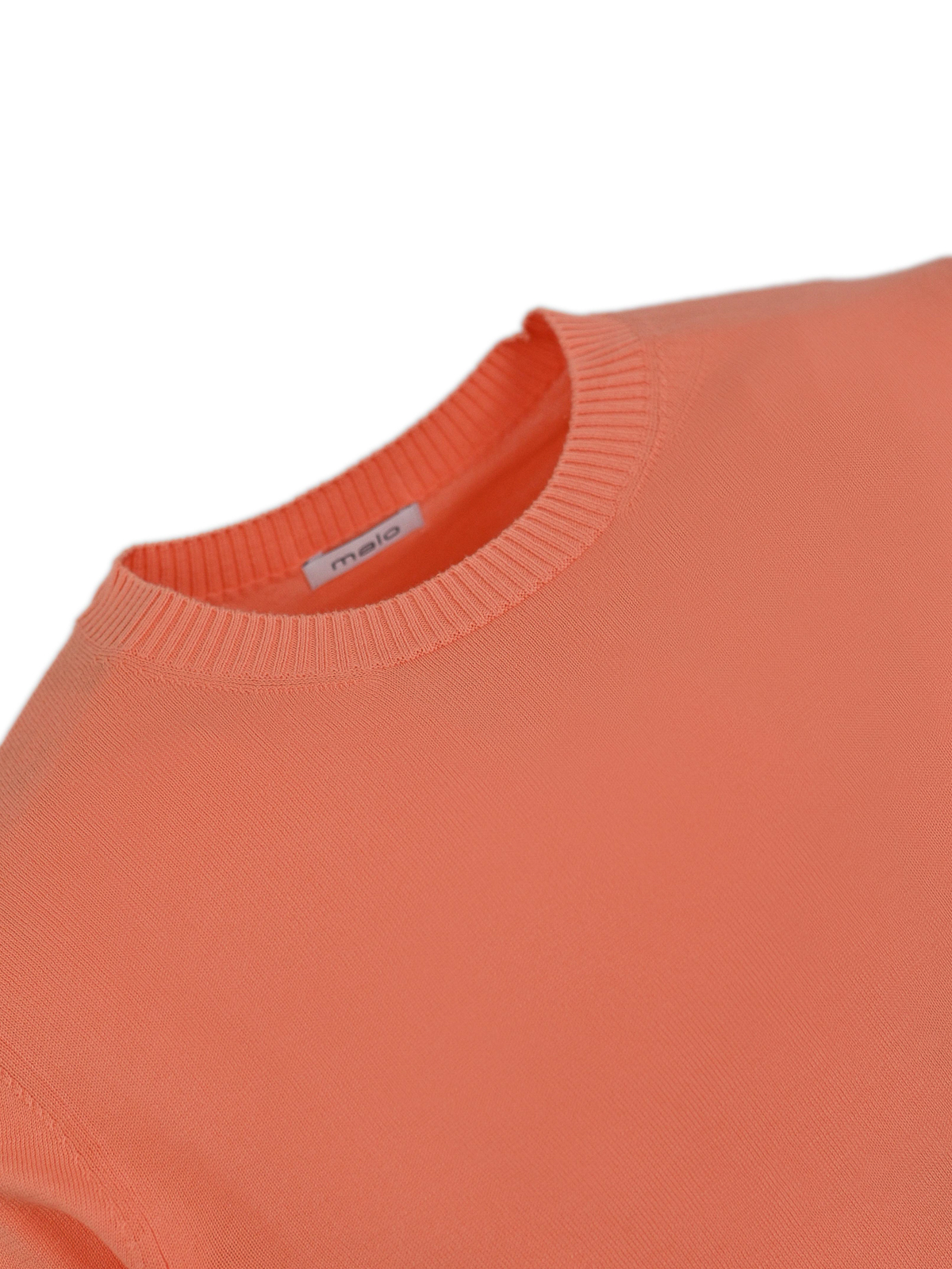 Malo Cotton jumper - Orange - Men | UXA132F3L27E3196 | thebs.com